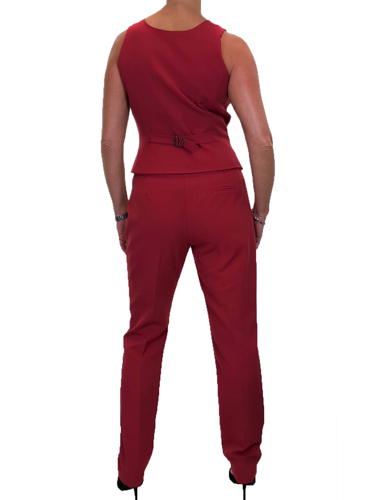 Womens Lined Waistcoat with Trousers Suit Washable Evening Work Office 10-20 | eBay