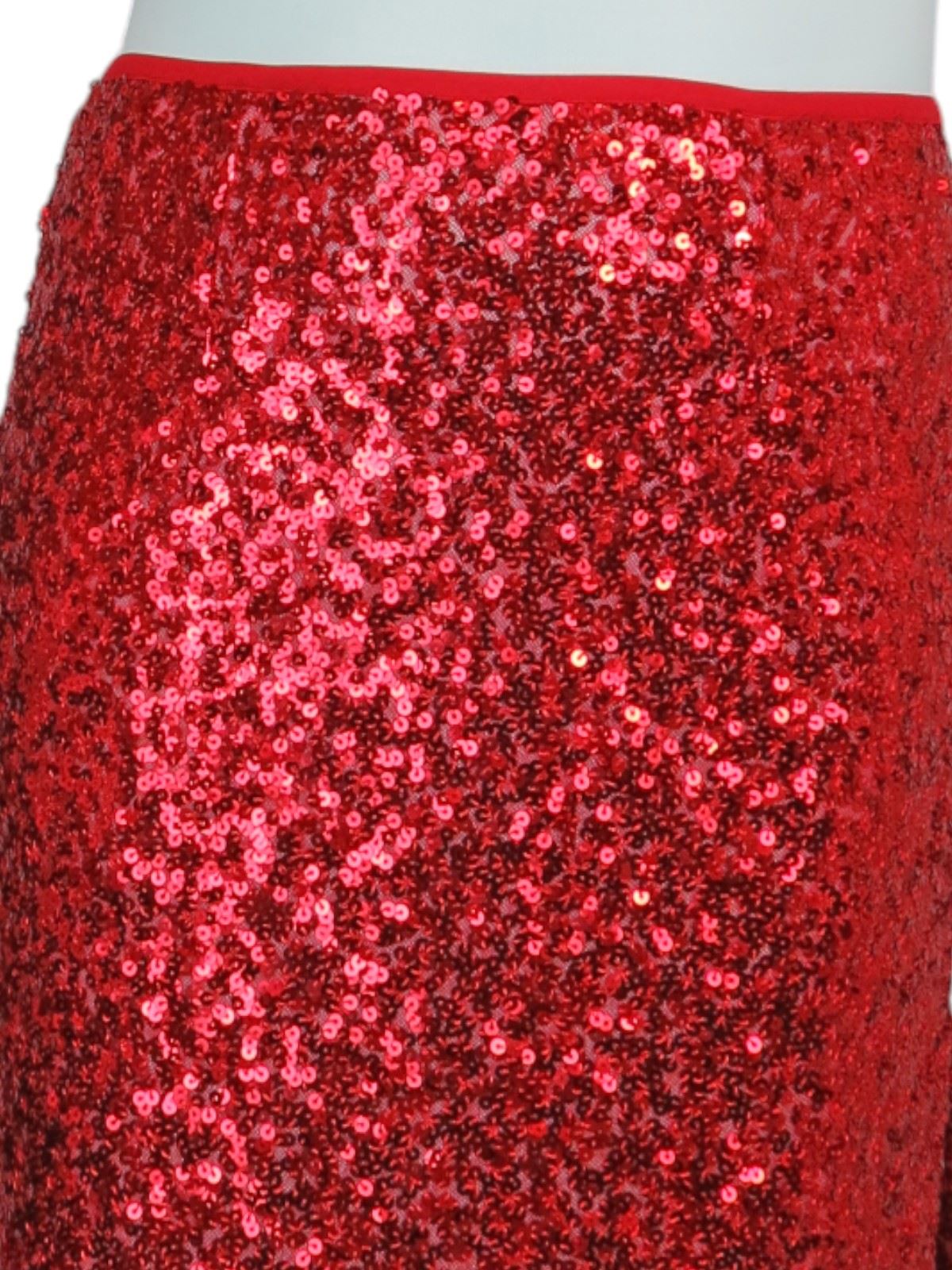 Maxi falda de lentejuelas Paulo Due con división lateral elegante forrada 8-22 - Imagen 31 de 62