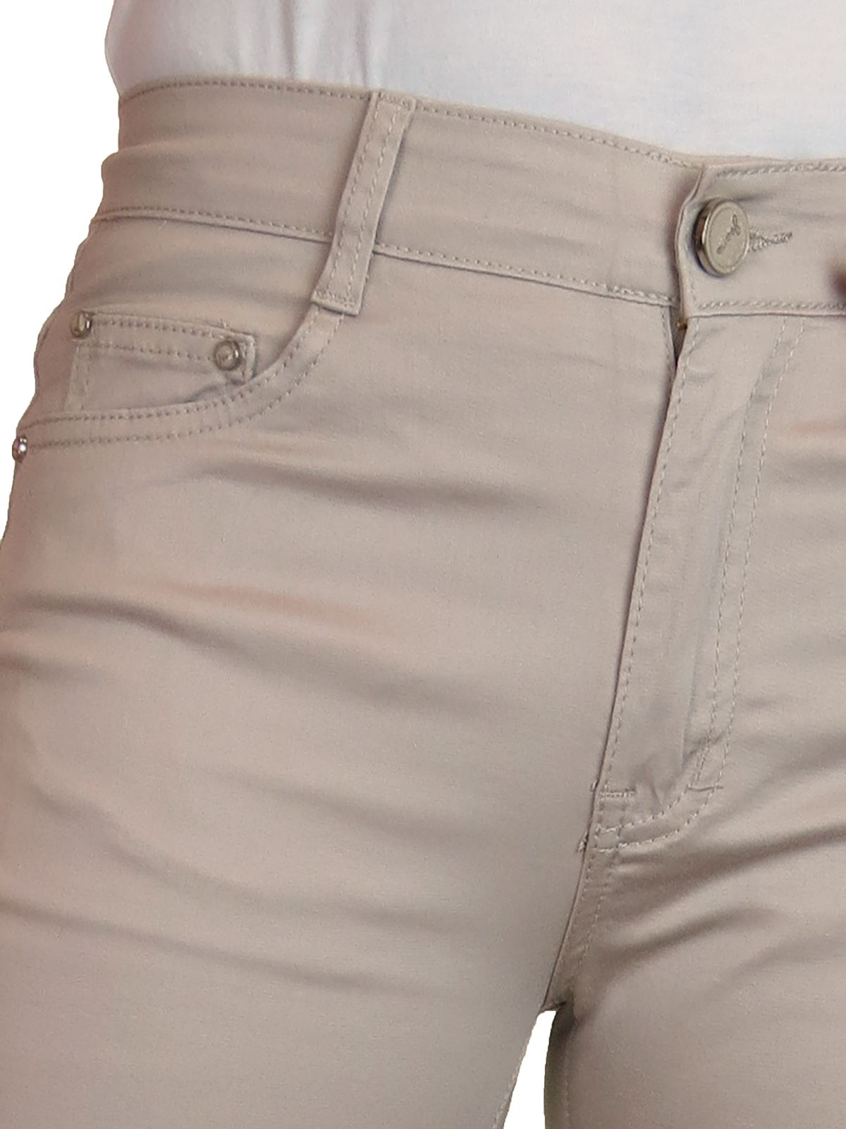 Chinos Stretch Capri Trousers 
