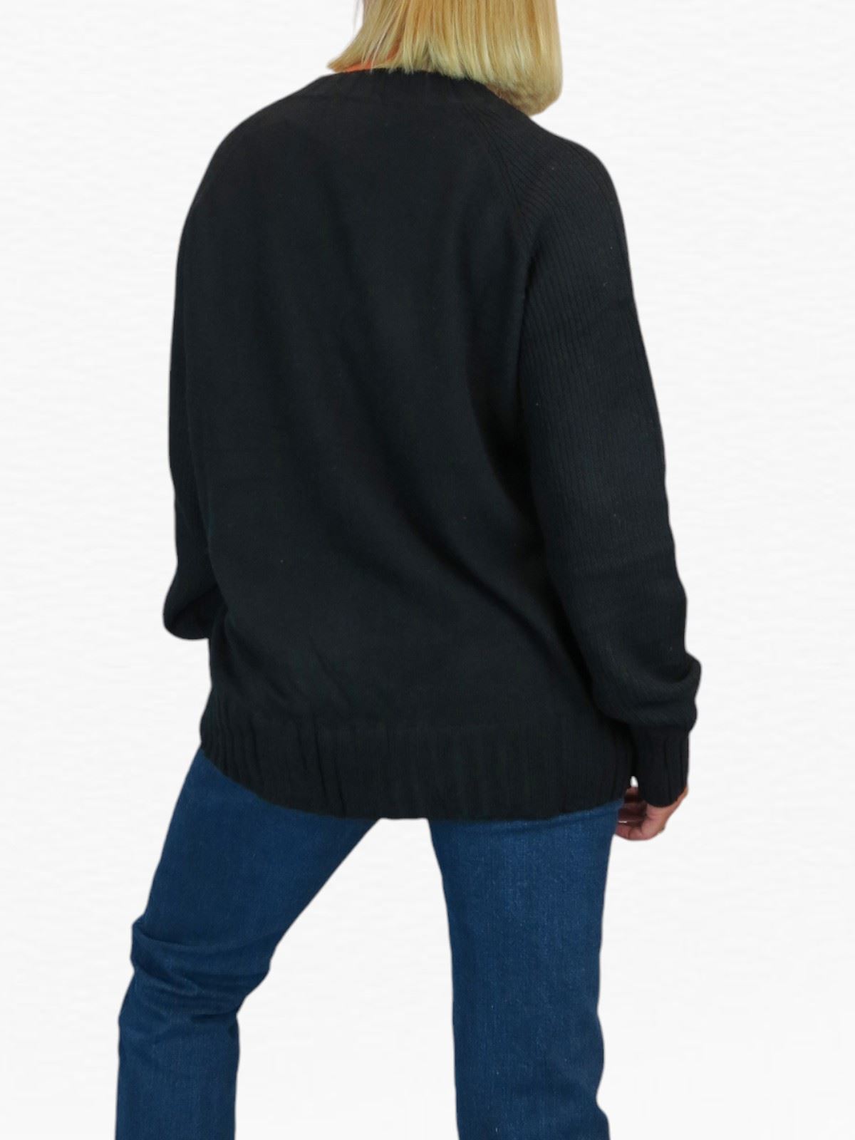 Ladies Soft Knit V Neck Jumper Wool-Like Feel Pullover Sweater Comfortable 8-22 - Picture 16 of 22