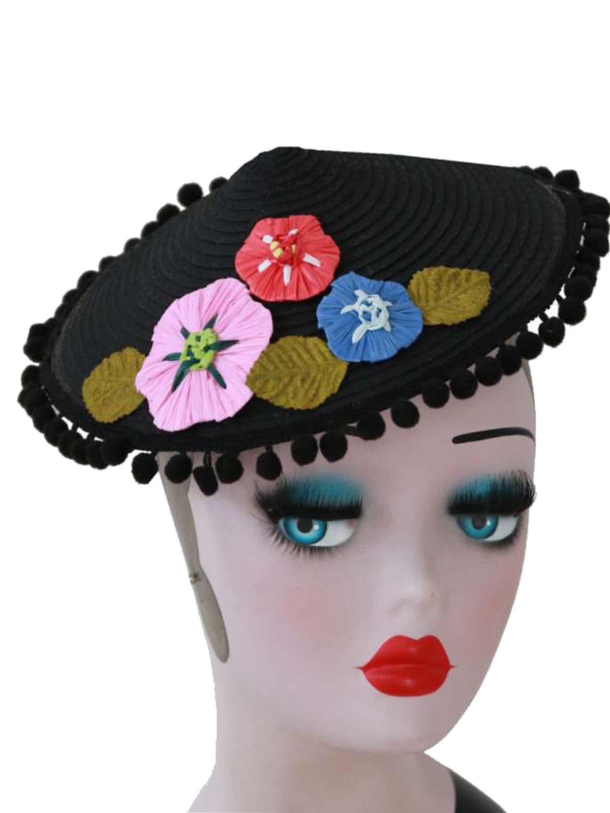 black conical hat