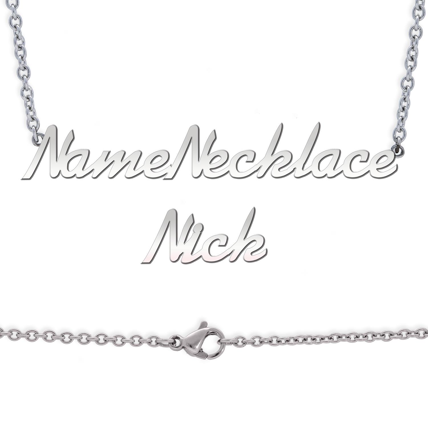 Name Necklace Gift Idea Birthday Xmas 