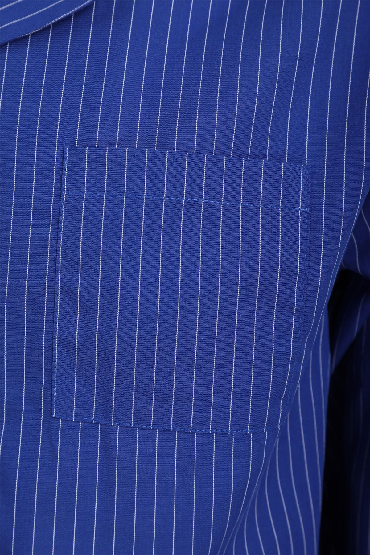 Walker Reid Mens 100/% Cotton Woven Stripe Tailored Pyjamas S-4XL