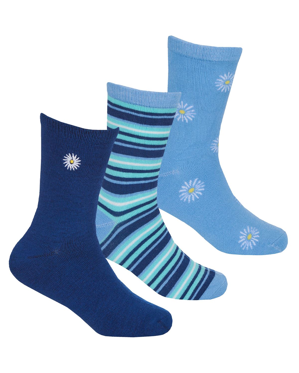 Kids Bamboo Socks Boys Girls Breathable Fun Novelty Everyday Sock (6 Pairs) - Picture 6 of 13