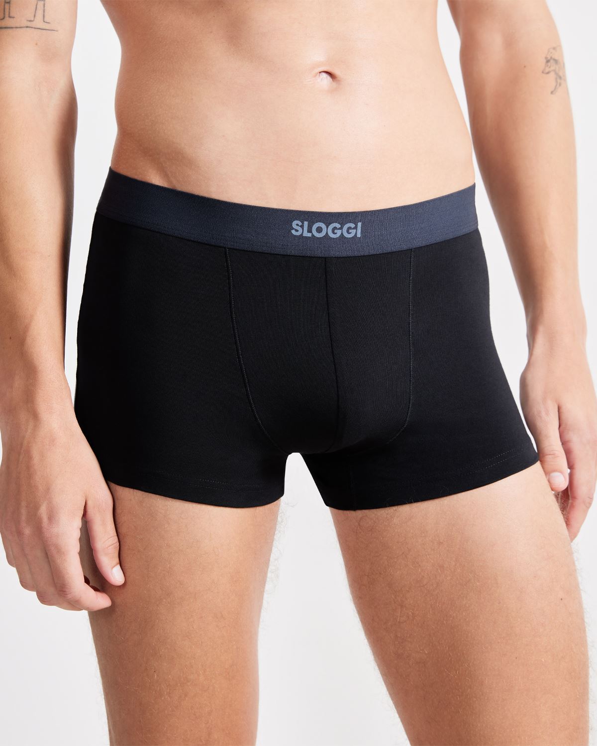 Sloggi Mens 2 Pack EVER Ease Hipster Thermoregulating Cotton Blend Boxer Shorts - Picture 8 of 10