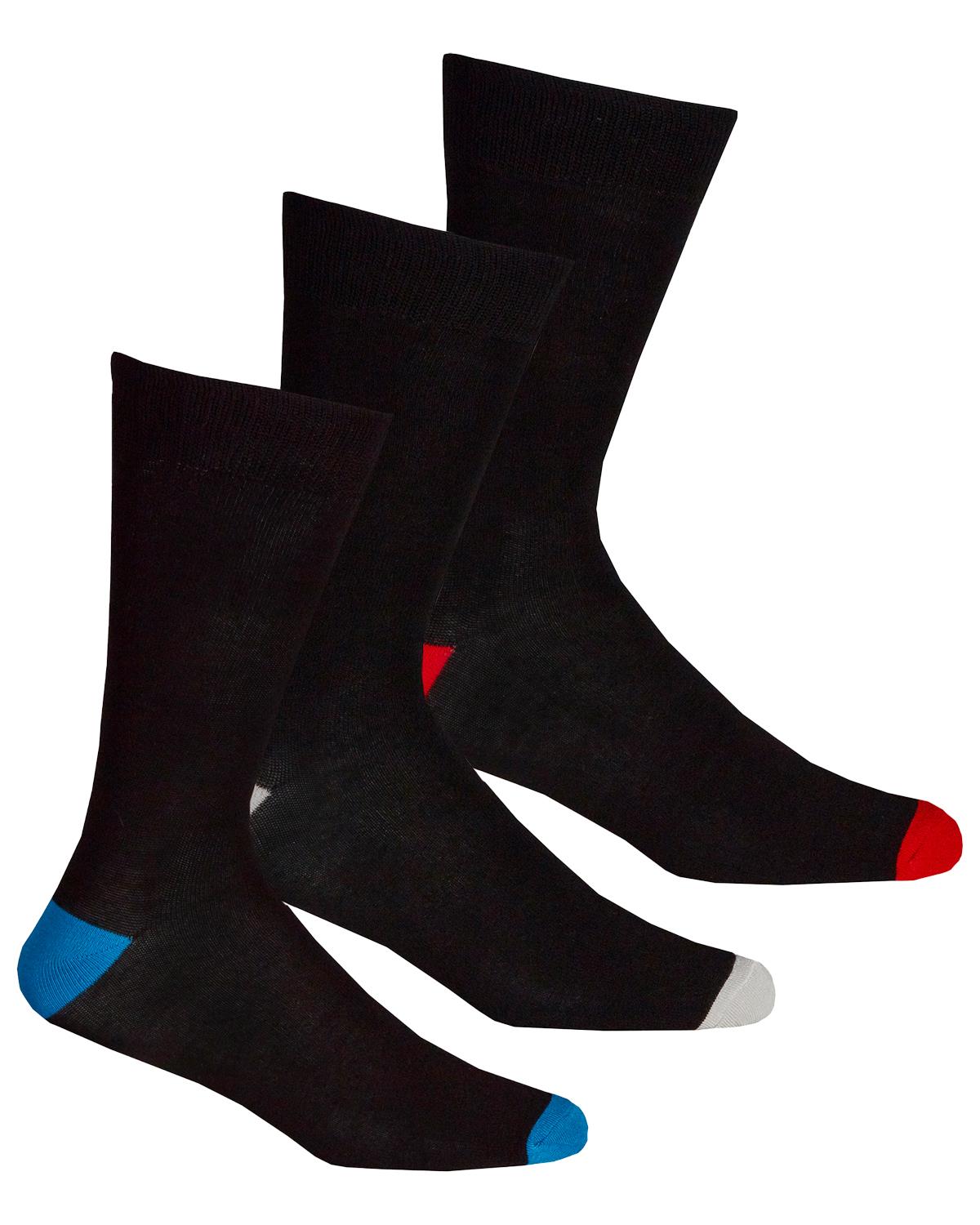 Bamboo Dress Socks Mens Breathable Antibacterial Mid Calf Sock (6 or 12 Pairs) - Picture 16 of 49