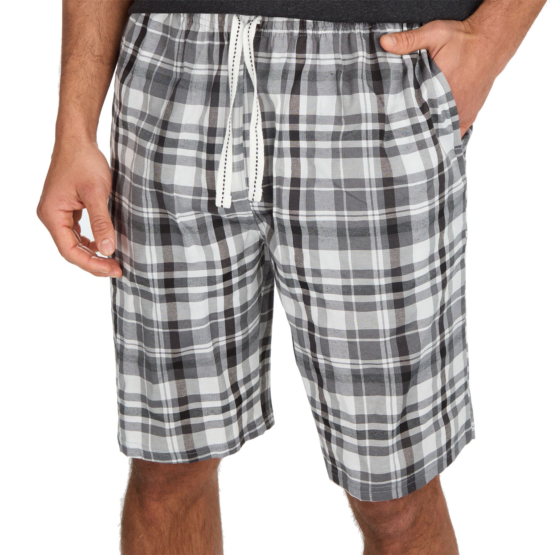 Mens Short Pyjamas Jersey Cotton Short Sleeve Pyjama Set Loose Nightwear PJs - Picture 7 of 46