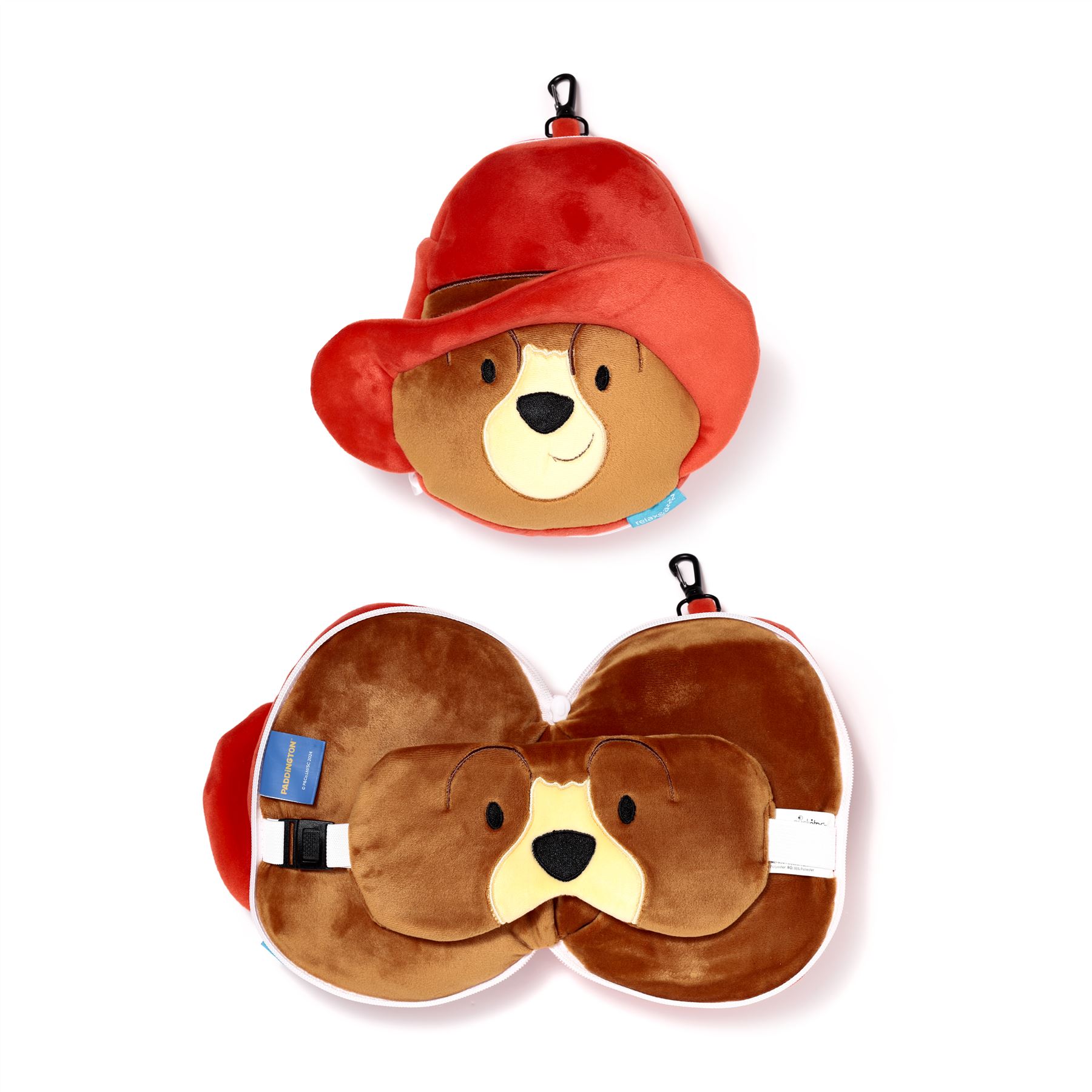 Character Plush Travel Pillow & Sleep Eye Mask - Picture 35 of 78