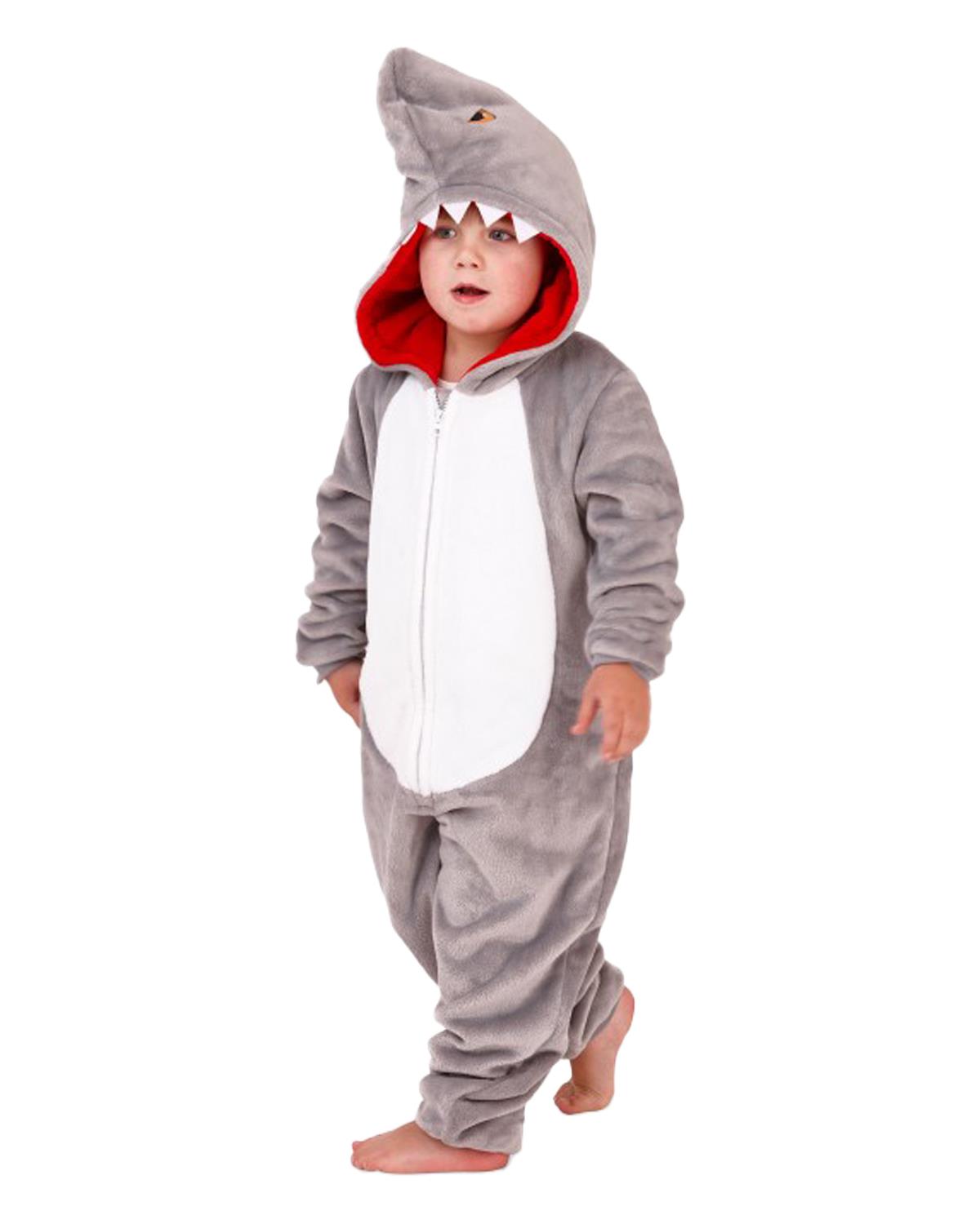 Kids Novelty Animal 1Onezie Soft Coral Fleece 3D All in One Sleepsuit with Hood - Picture 88 of 88