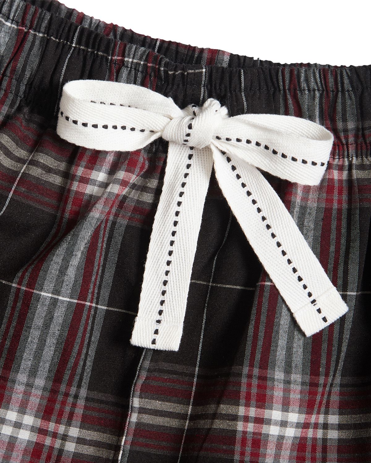 Mens Pyjama Shorts Woven Check Short Pyjamas Bottoms Pants Nightwear - Picture 25 of 35