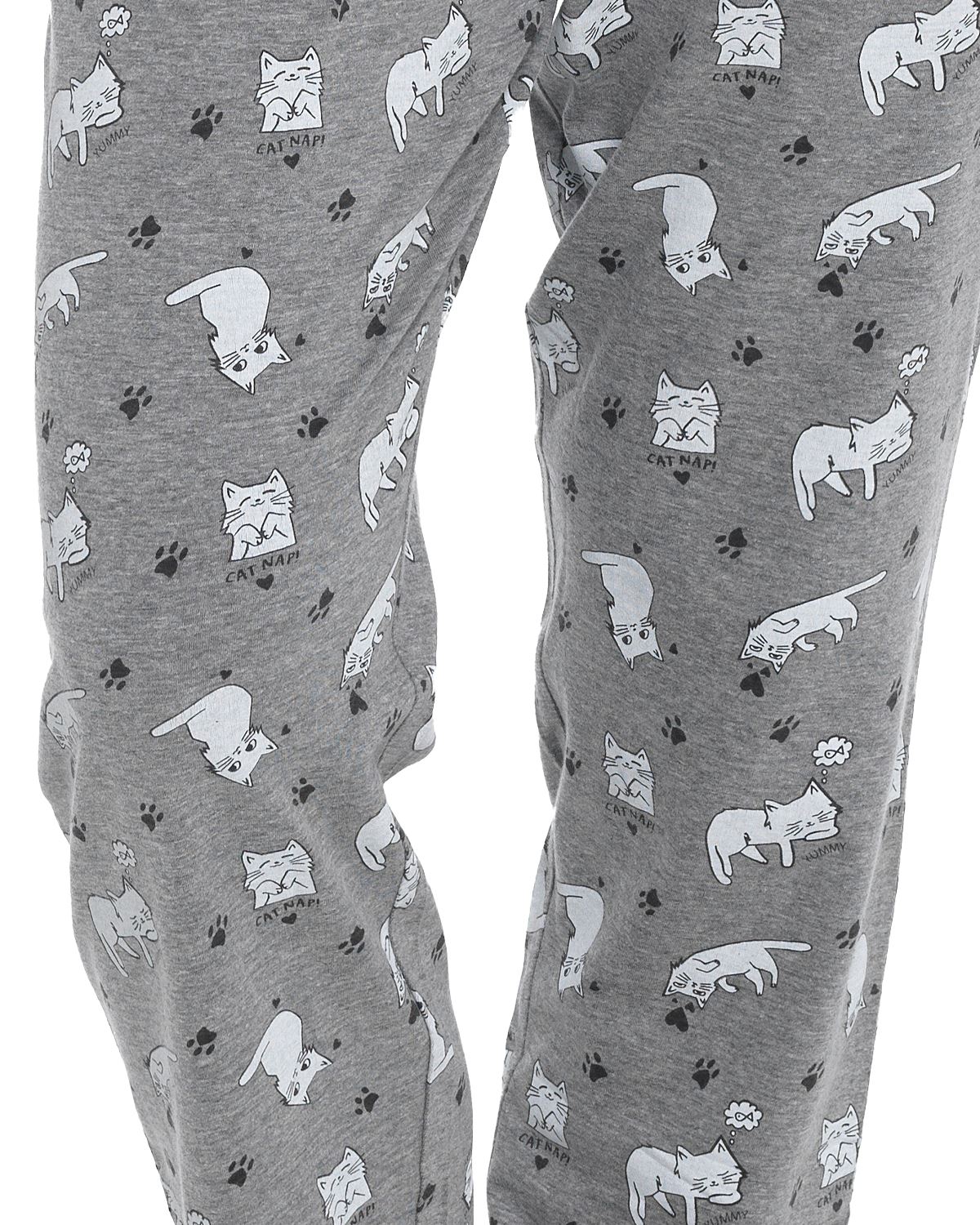 Long Jersey Pyjamas Ladies Soft Cotton Animal Print Pyjama Set Nightwear - Picture 7 of 35