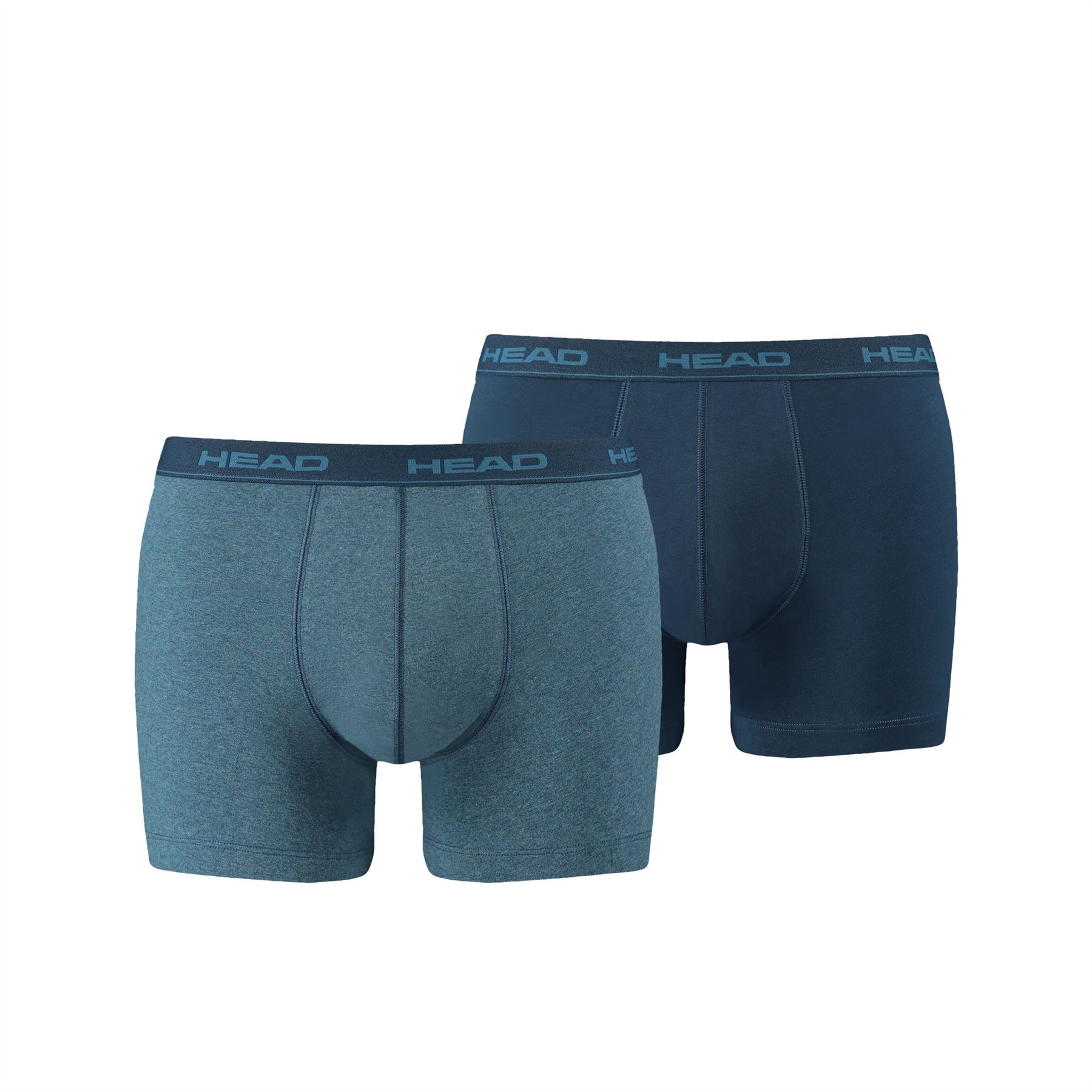 HEAD Boxer Shorts Mens Cotton Stretch Athletic Fit Boxers Underwear (2 PACK) - Picture 7 of 20
