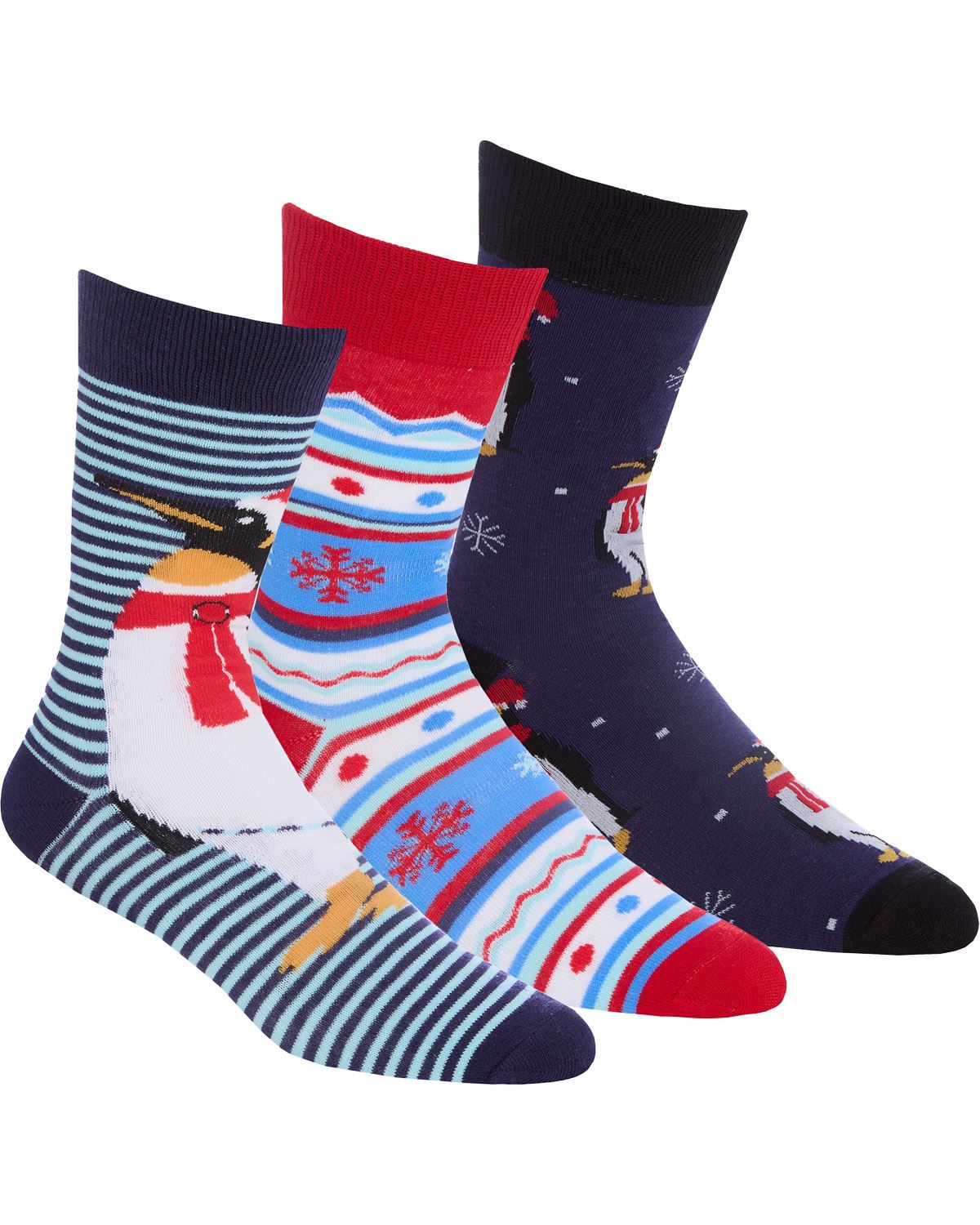 Familie Weihnachtssocken Babys Kinder Erwachsene Baumwolle reich Neuheit Weihnachtssocken 6 Paar - Bild 50 von 52