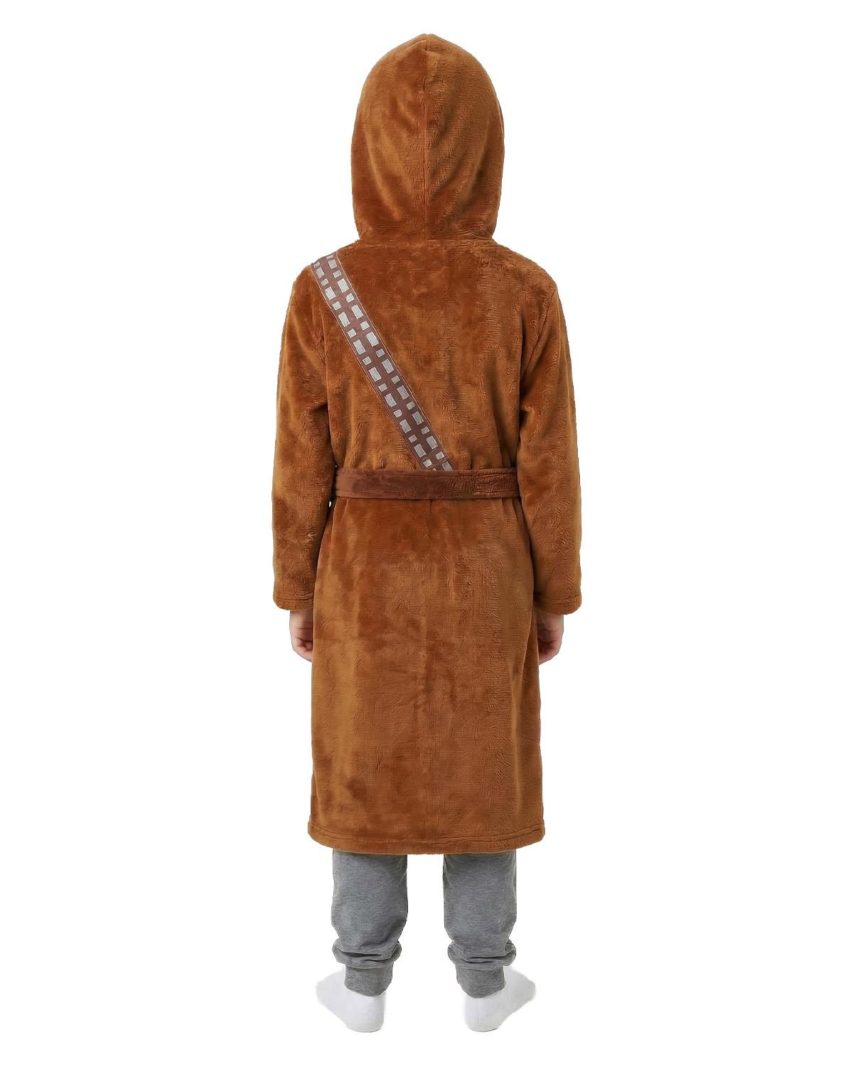 brown dressing gown with hood YOURS Plus Size Natural Brown Heart Honeycomb Dressing Gown