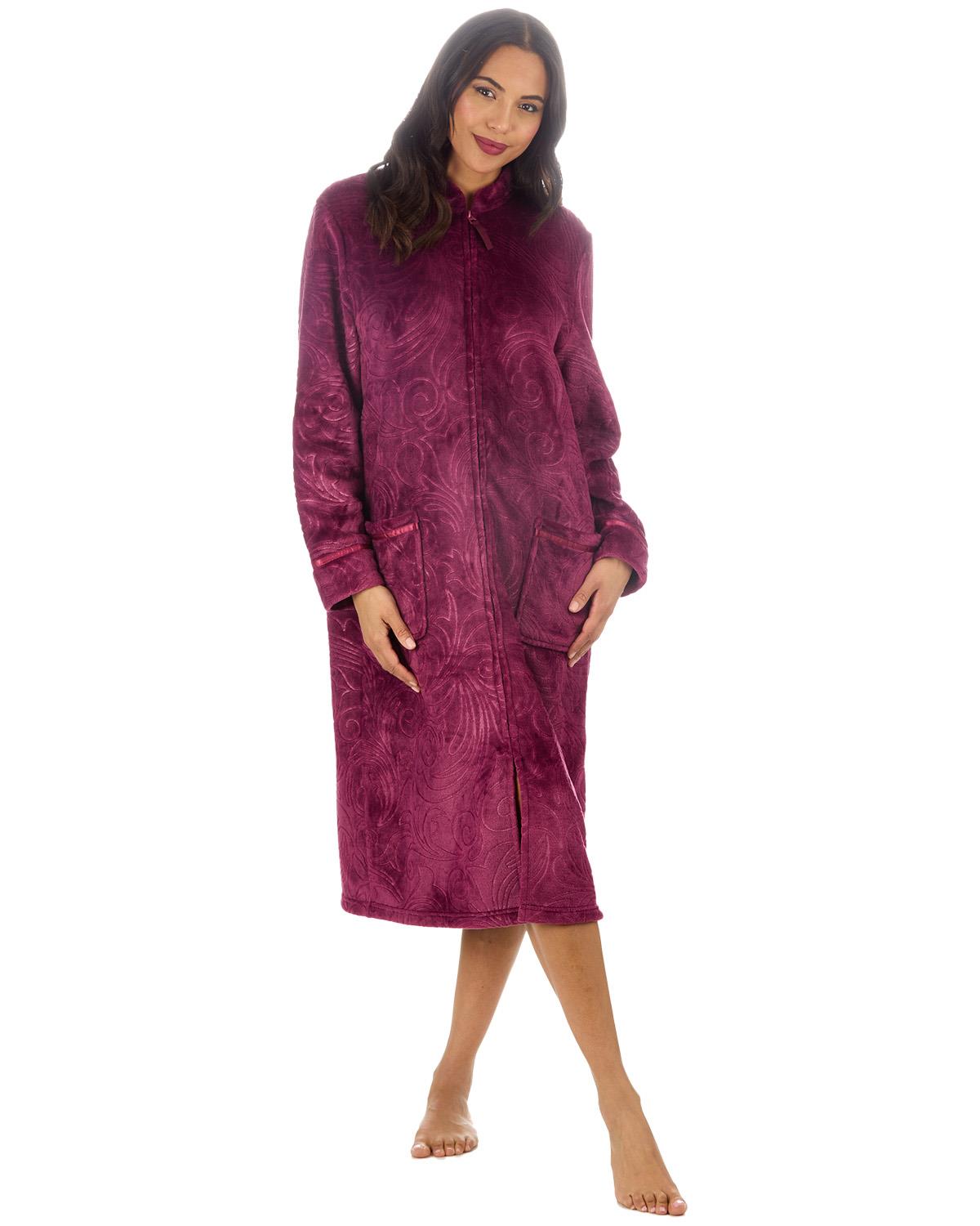 velvet dressing gown ladies Black Velvet Peignoir Dressing Gown – Jennafer Grace