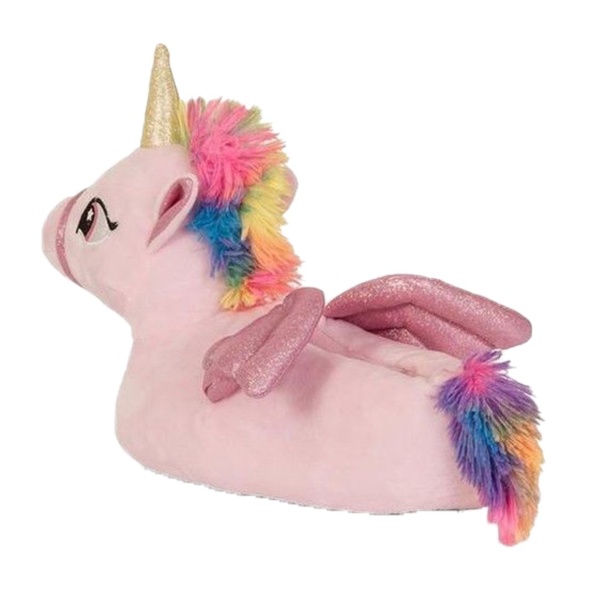 Niñas Niños 3D Suave y cómodo personaje Novedad Animal Unicornio Zapatillas - Imagen 12 de 70