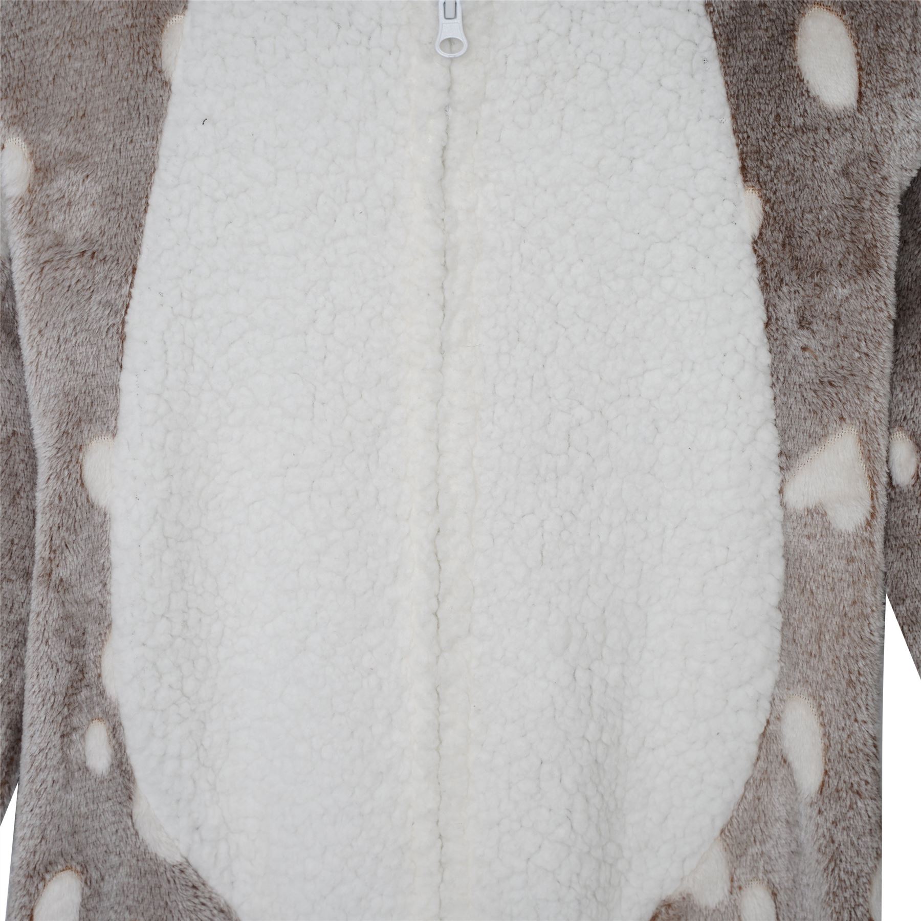 Kids Novelty Animal 1Onezie Soft Coral Fleece 3D All in One Sleepsuit with Hood - Picture 75 of 88