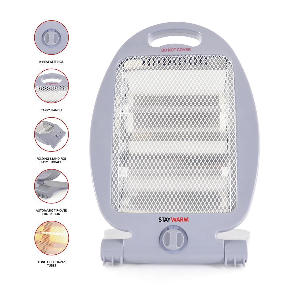 STAYWARM Stand- und Flachbett-Heizlüfter mit 2 Heizstufen - Bild 4 von 28