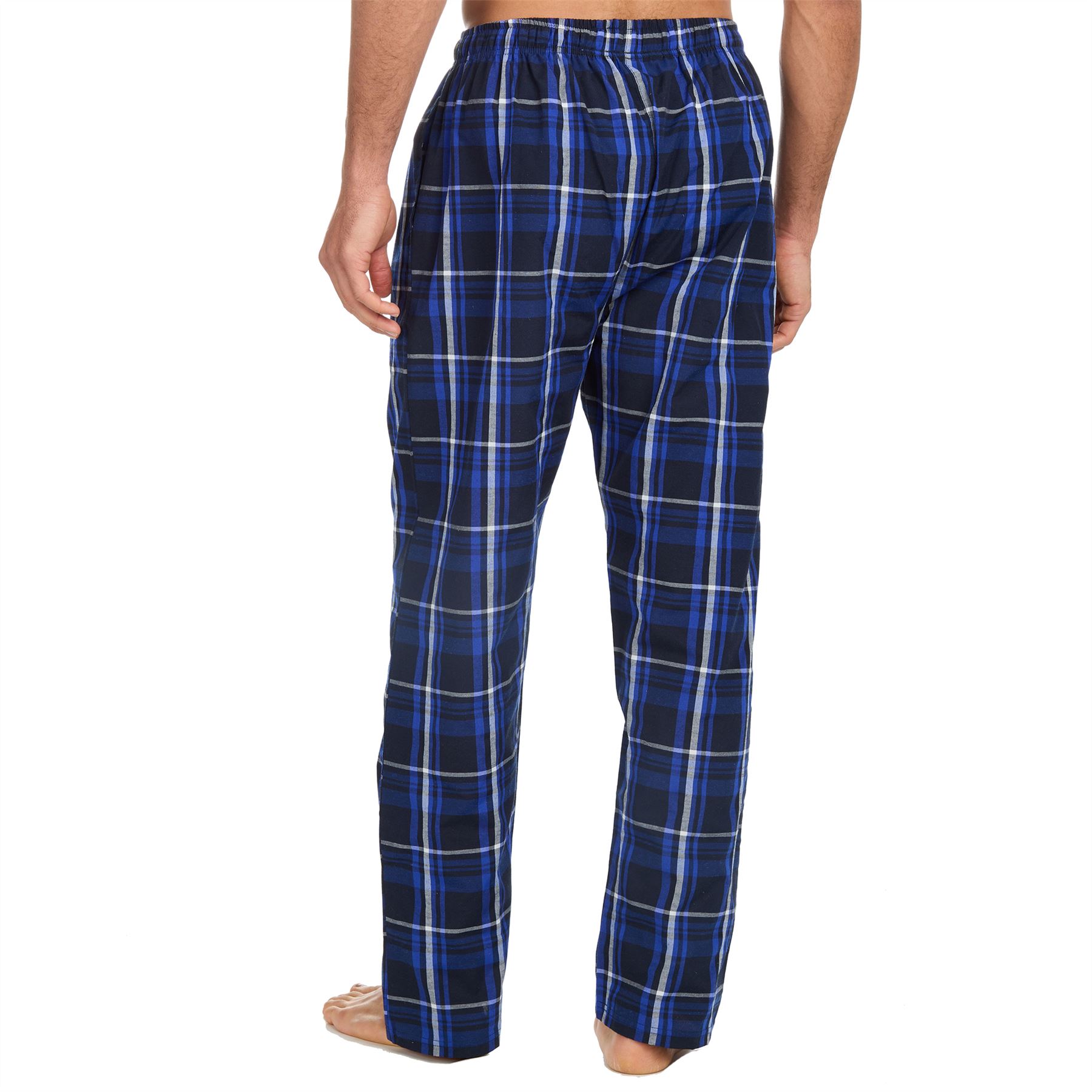 Woven Lounge Pants Mens Lightweight Woven Pyjama Bottoms PJs Nightwear - Picture 38 of 39