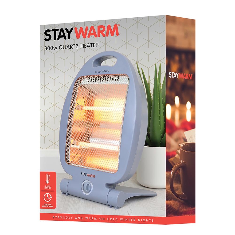 STAYWARM Stand- und Flachbett-Heizlüfter mit 2 Heizstufen - Bild 7 von 28