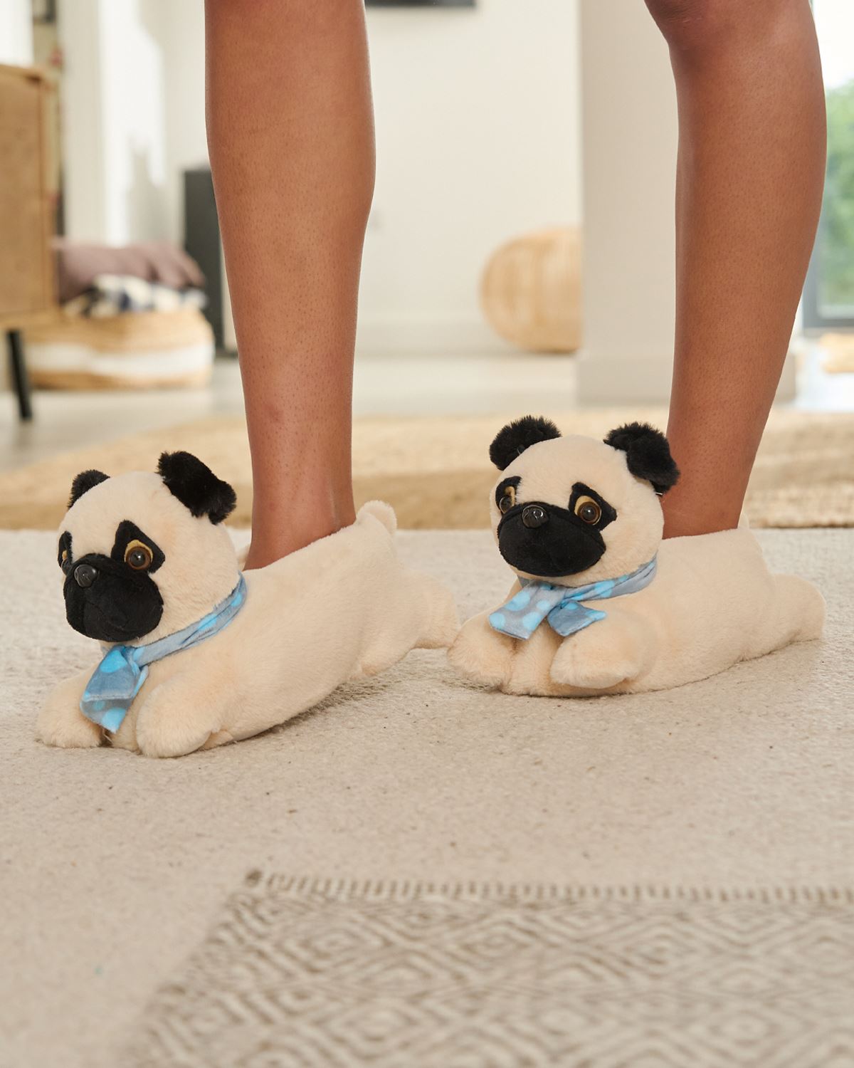 Novelty Slippers Womens 3D Soft Comfy Character Animal House Slipper