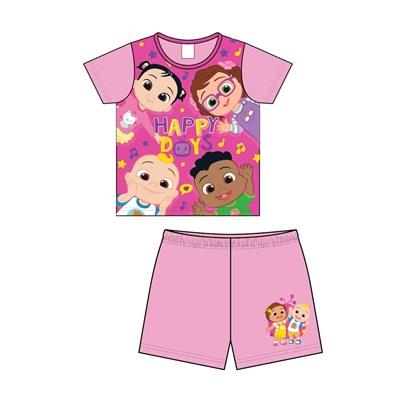 Pijama corto para niñas CoComelon 12 meses-4 años - Imagen 4 de 5