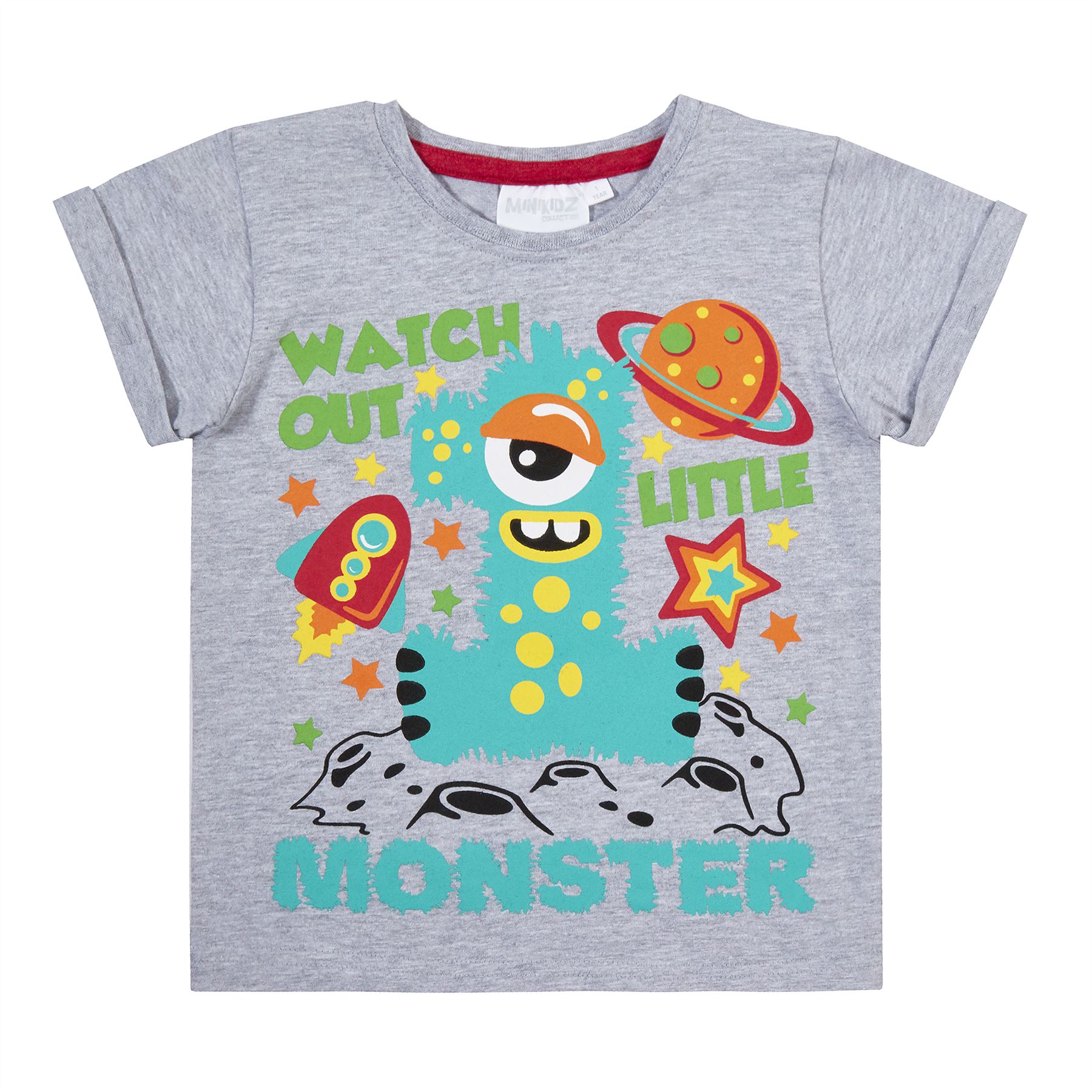 Birthday Age Cotton T-Shirt Boys Girls Short Sleeve Number Tee - Picture 4 of 17