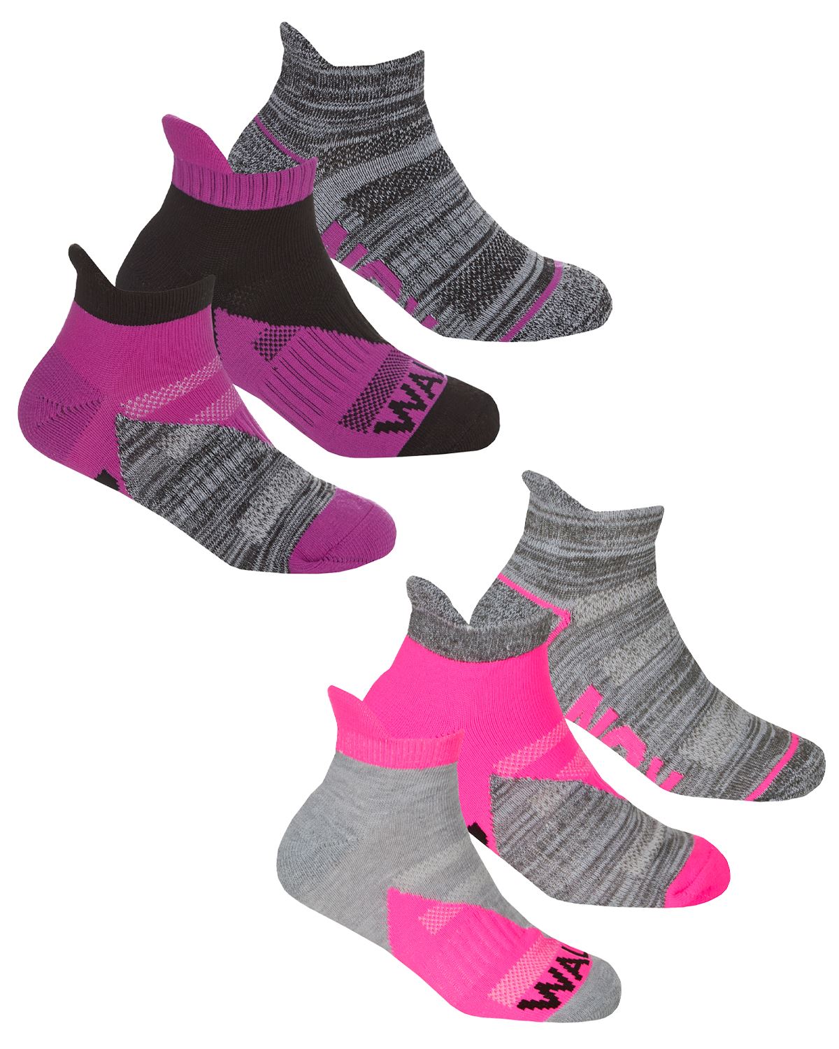 Kids Trainer Socks Boys Girls Active Breathable Sport Liner Sock 6 or 12 Pairs - Picture 23 of 31