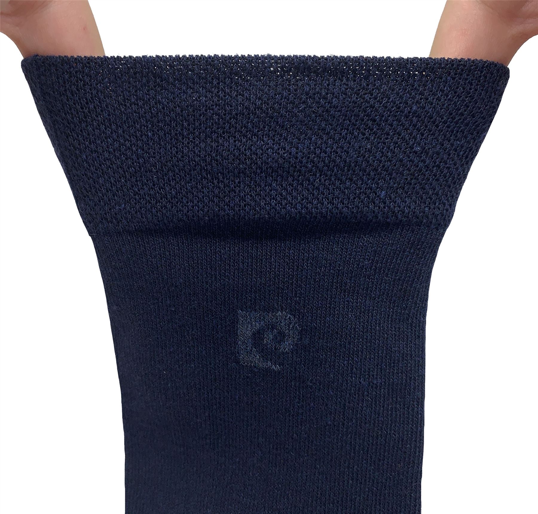 Calcetines de vestir Pierre Cardin para hombre mezcla algodón diseño clásico calcetín de trabajo paquete de 7 - Imagen 5 de 9