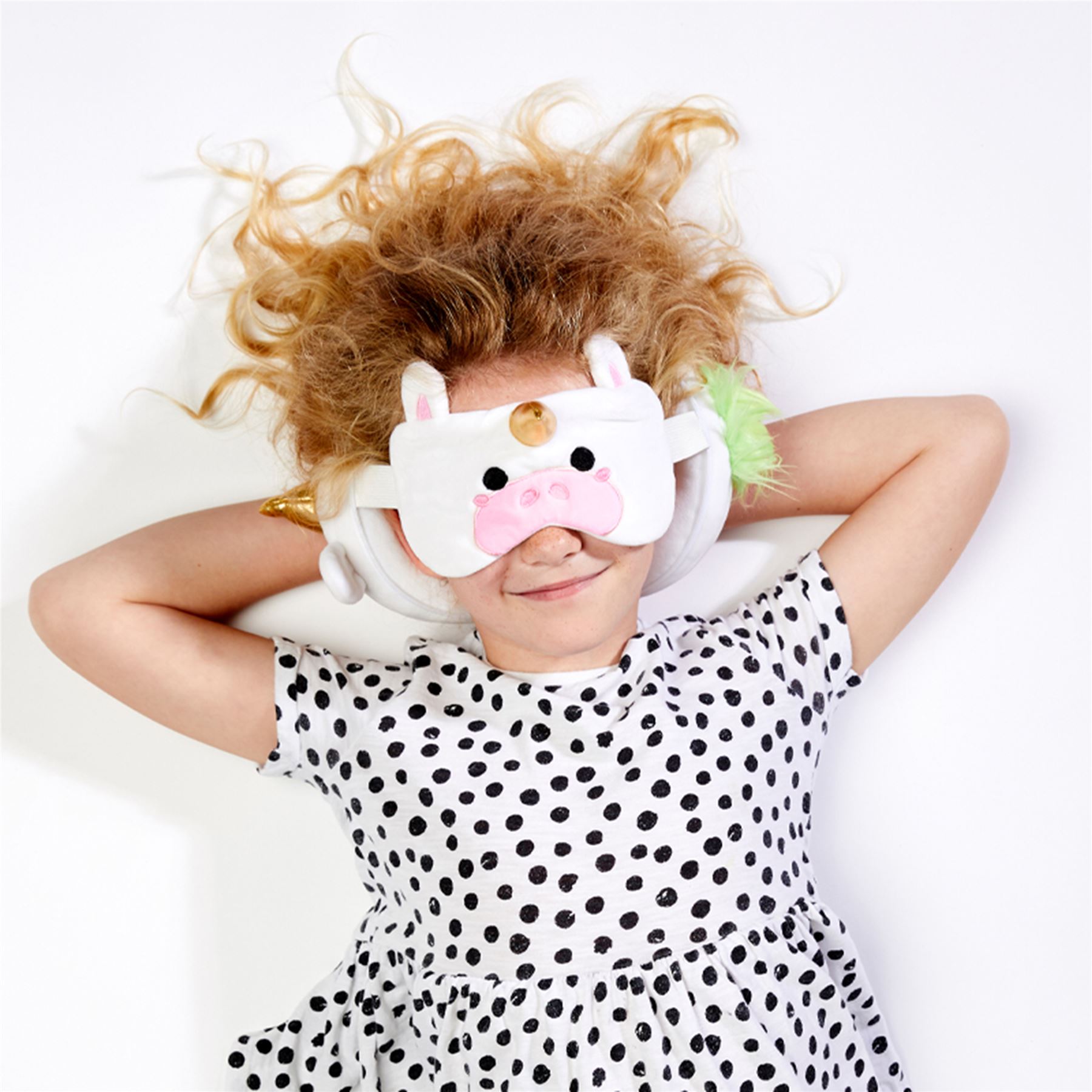 Character Plush Travel Pillow & Sleep Eye Mask - Picture 76 of 78