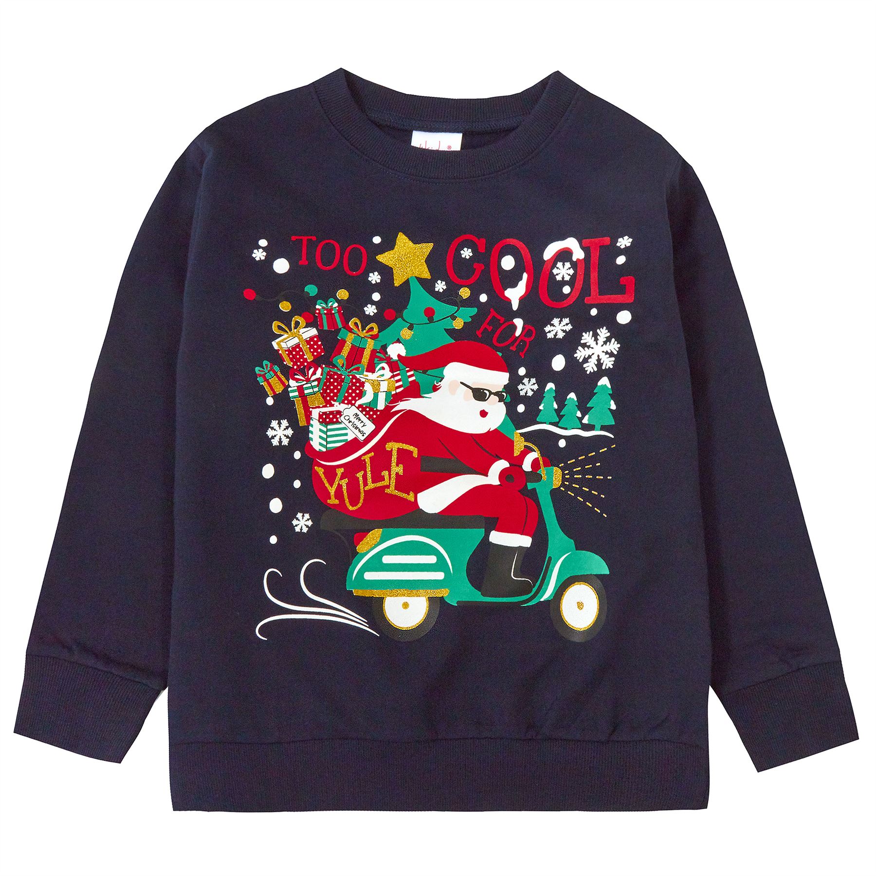 Kids Christmas Jumpers Babies Boys Girls Festive Jumpers Xmas Sweatshirts - Picture 36 of 39