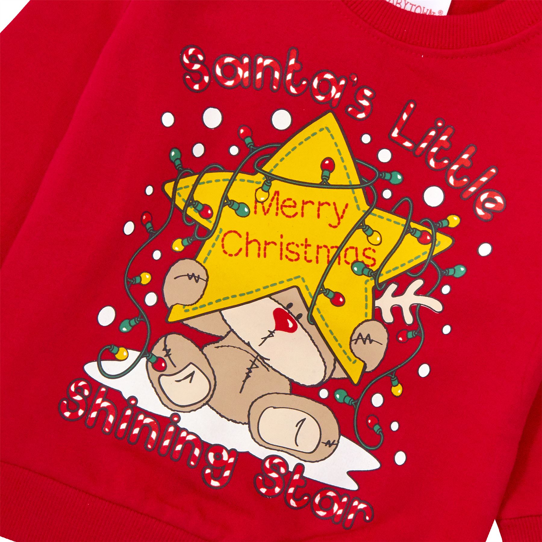Kids Christmas Jumpers Babies Boys Girls Festive Jumpers Xmas Sweatshirts - Picture 13 of 39