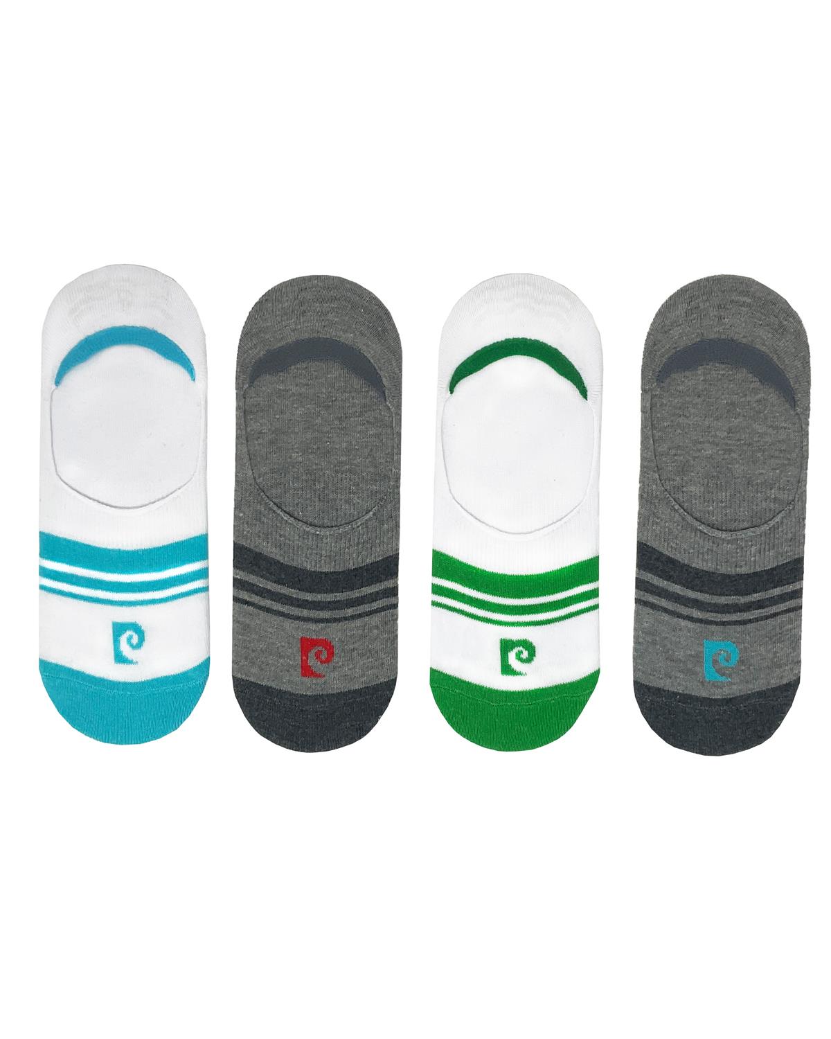 4 pares de calcetines Pierre Cardin Invisi para hombre talla 7-11 Reino Unido - Imagen 5 de 19