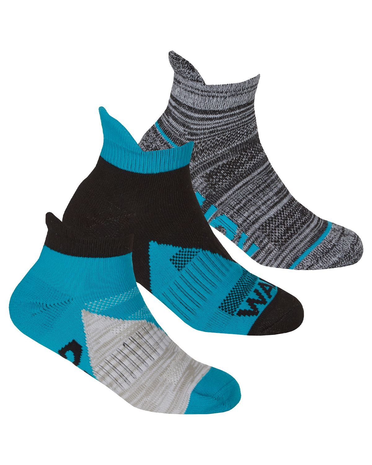 Kids Trainer Socks Boys Girls Active Breathable Sport Liner Sock 6 or 12 Pairs - Picture 3 of 31