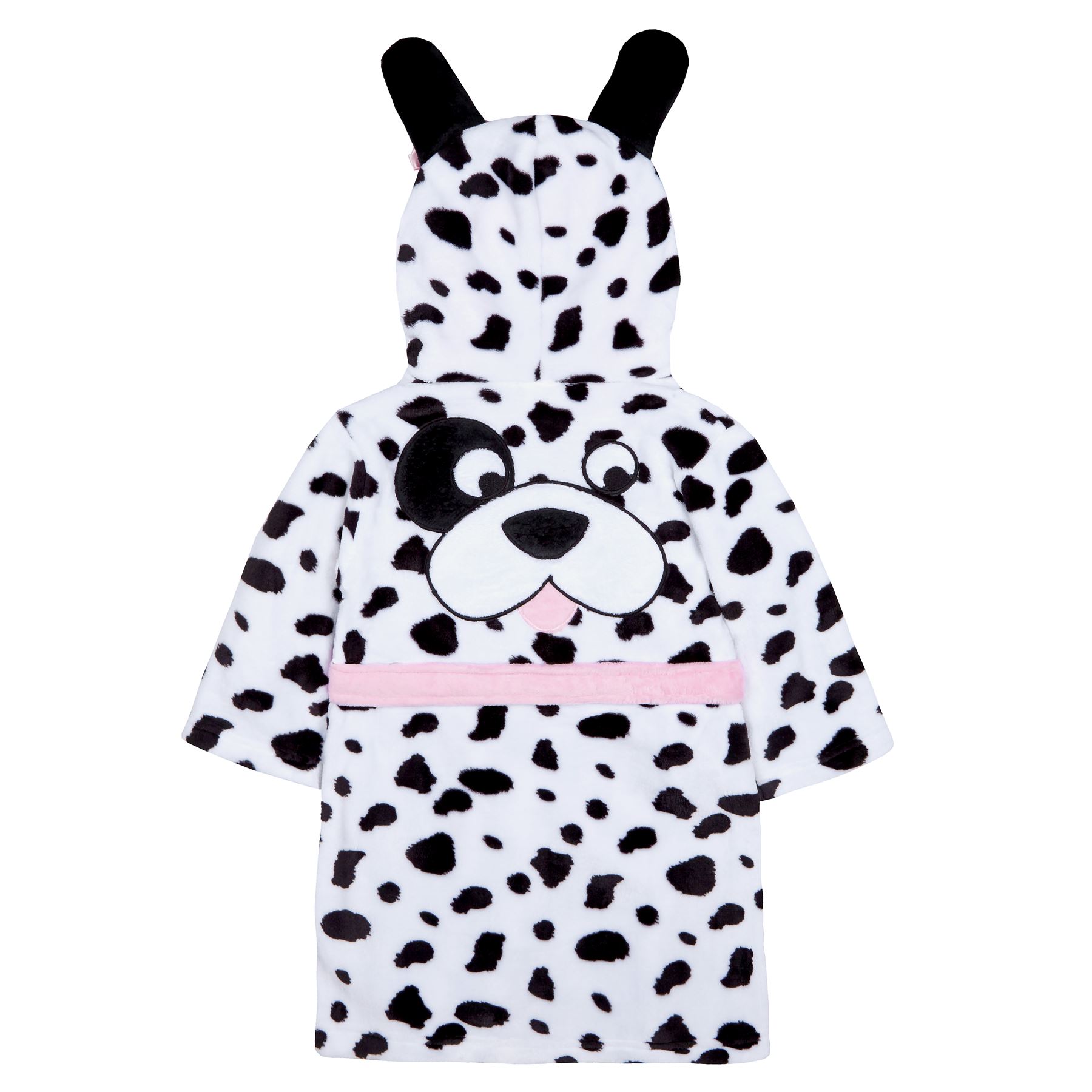 Kids Girls Childrens Novelty Soft Fleece Hooded Fun Character Dressing