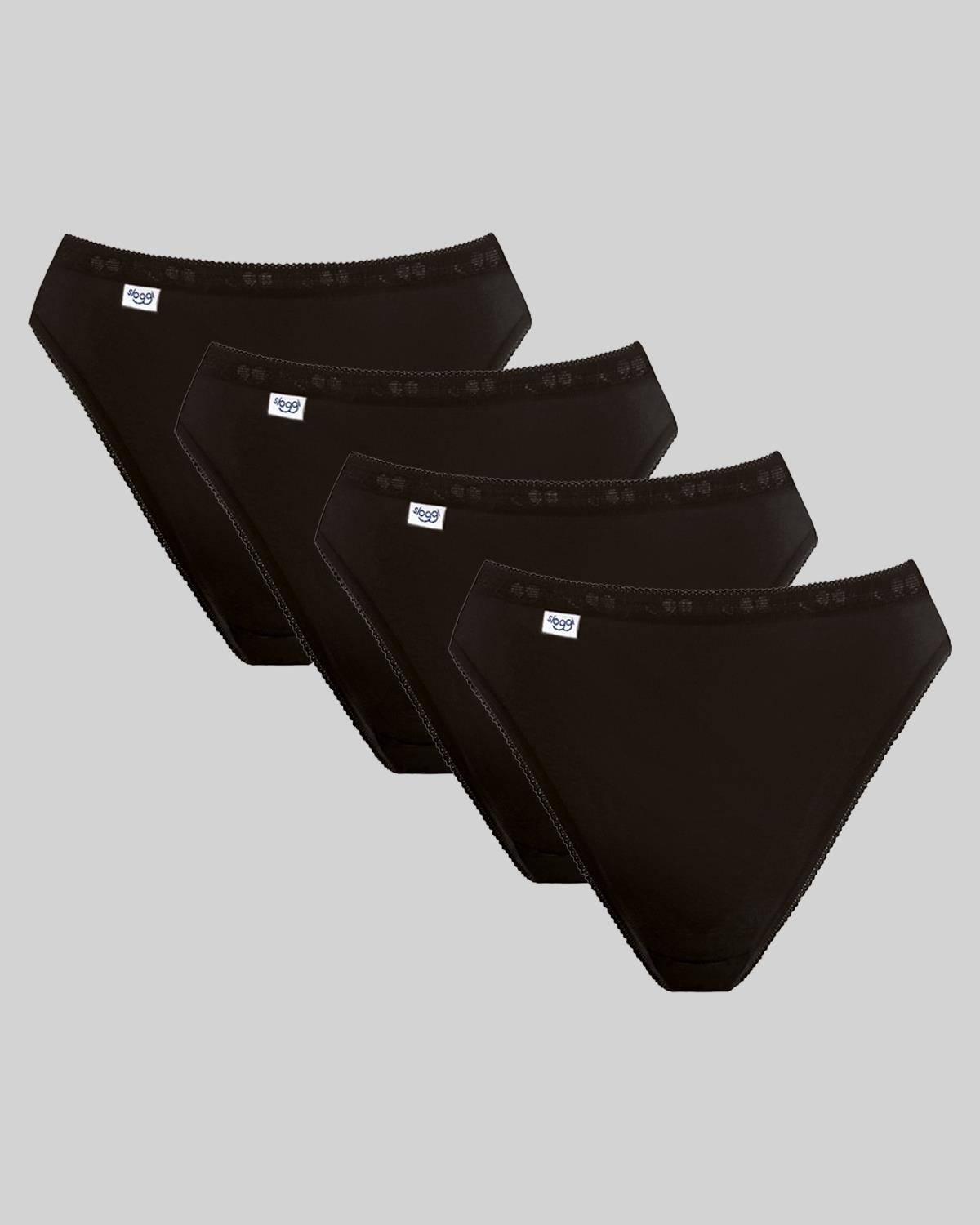 Ropa interior Sloggi Basic+ Tai Brief damas algodón ricas bragas (PAQUETE DE 4) - Imagen 5 de 10