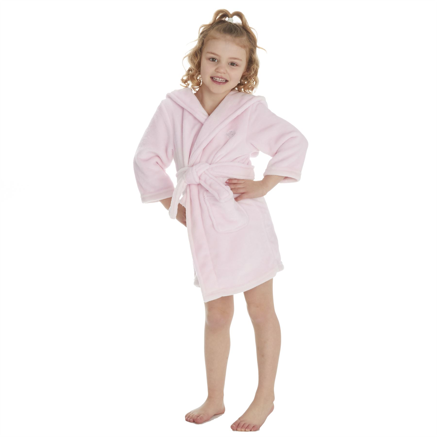 Baby Dressing Gowns Infants Toddlers Bathrobe Soft Fleece Hooded Animal