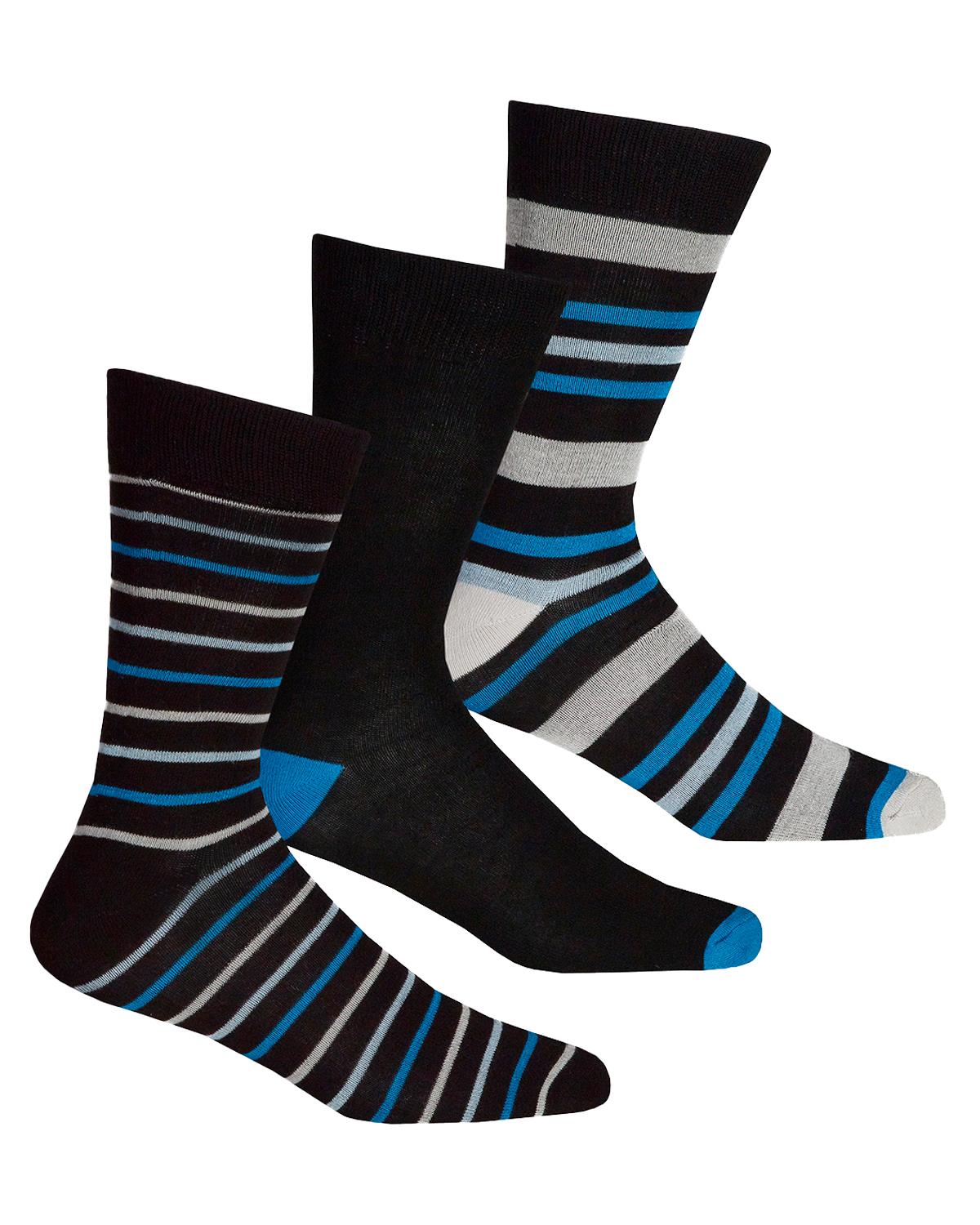 Bamboo Dress Socks Mens Breathable Antibacterial Mid Calf Sock (6 or 12 Pairs) - Picture 7 of 49