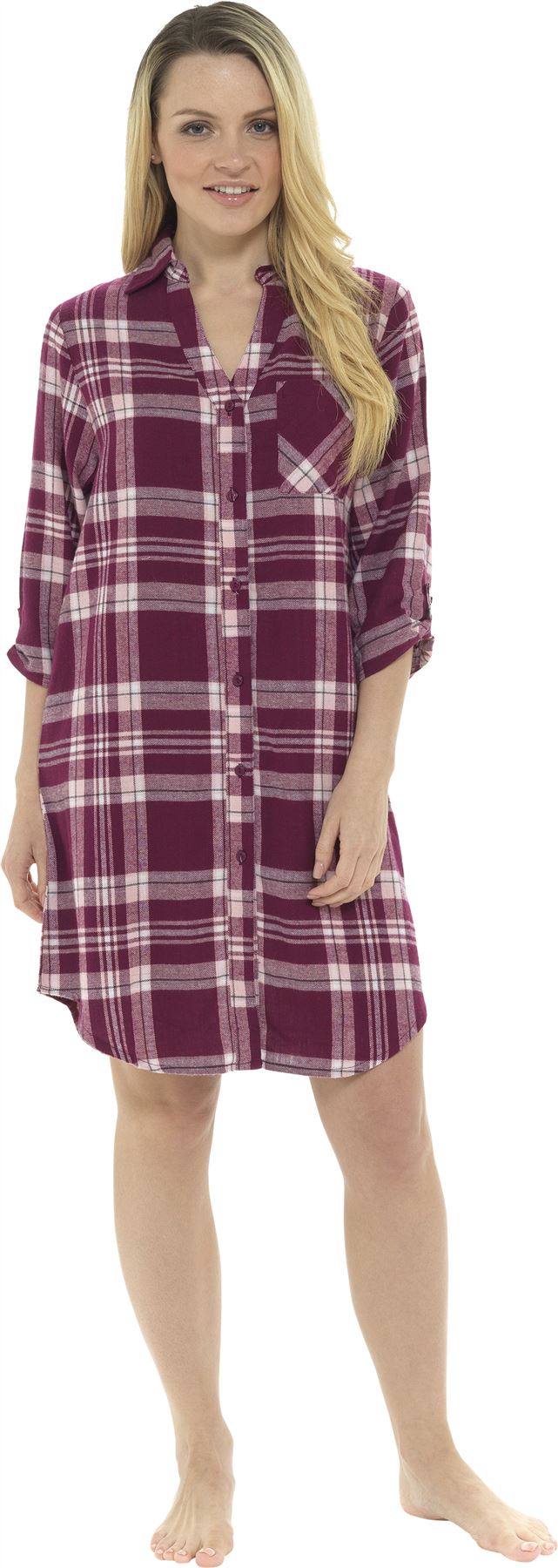 button through nightshirt ladies