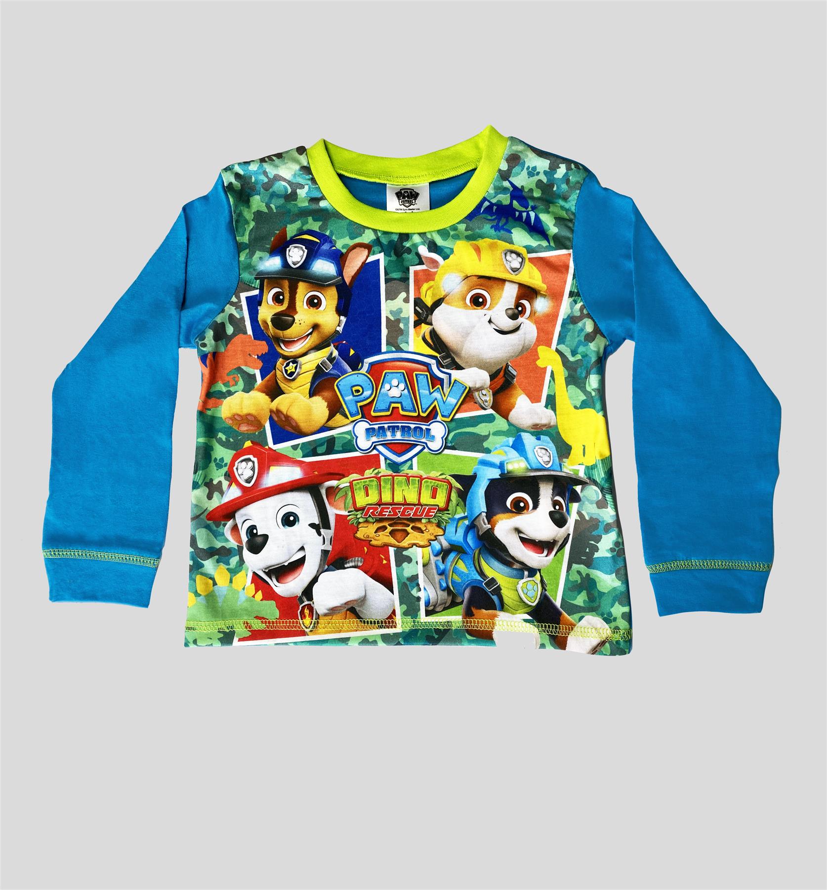 Boys Disney/Marvel/Nickelodeon/DC Character Cotton Pyjamas 1-12 Years - Picture 45 of 64