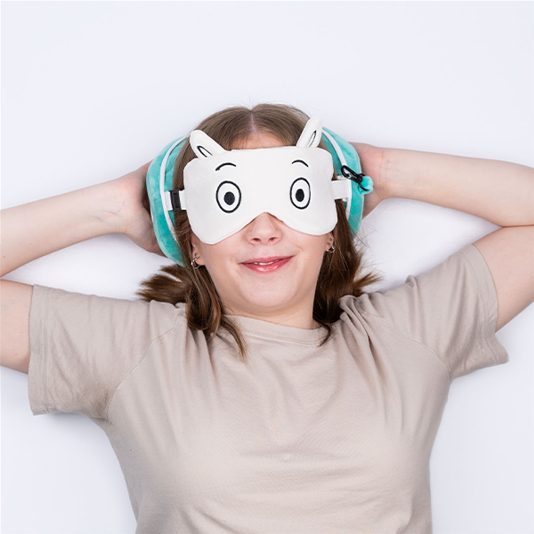 Character Plush Travel Pillow & Sleep Eye Mask - Picture 32 of 78