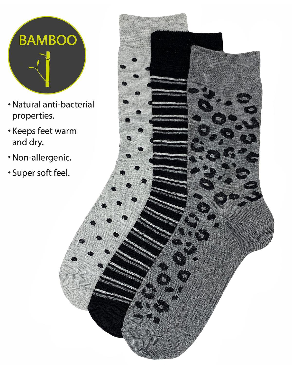 Flexitop Ladies Socks 3 Pairs U.K. Size 4-7 - Picture 14 of 28