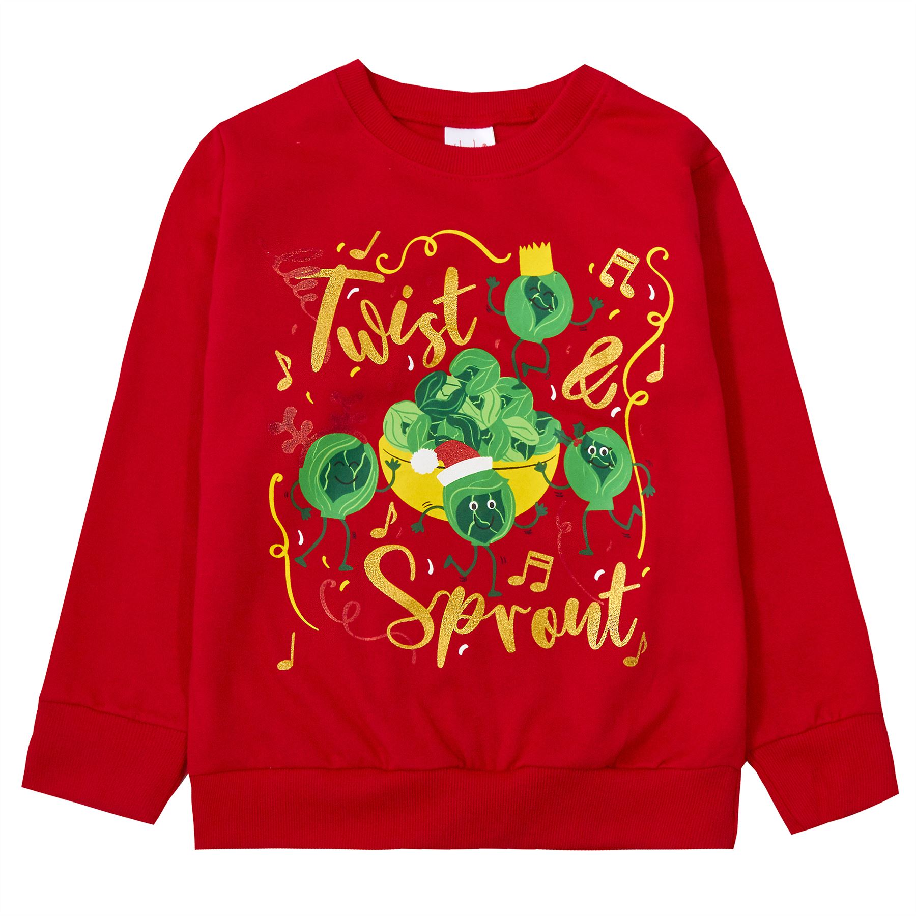 Kids Christmas Jumpers Babies Boys Girls Festive Jumpers Xmas Sweatshirts - Picture 38 of 39