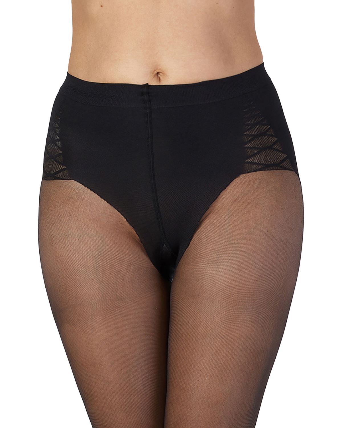 Aristoc Tummy Toner Tights 15 Denier Silk Finish Waist & Tummy Bodytoner Hosiery - Picture 5 of 14