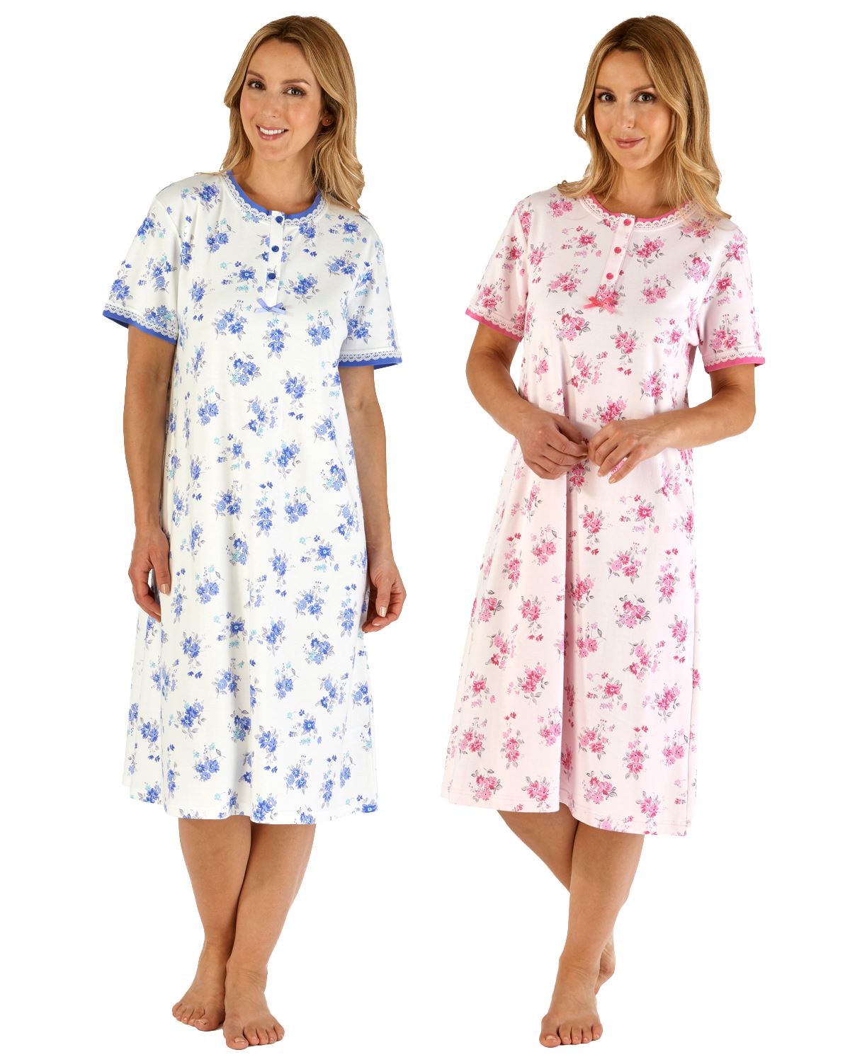 Short sleeve jersey nightdress Clearance