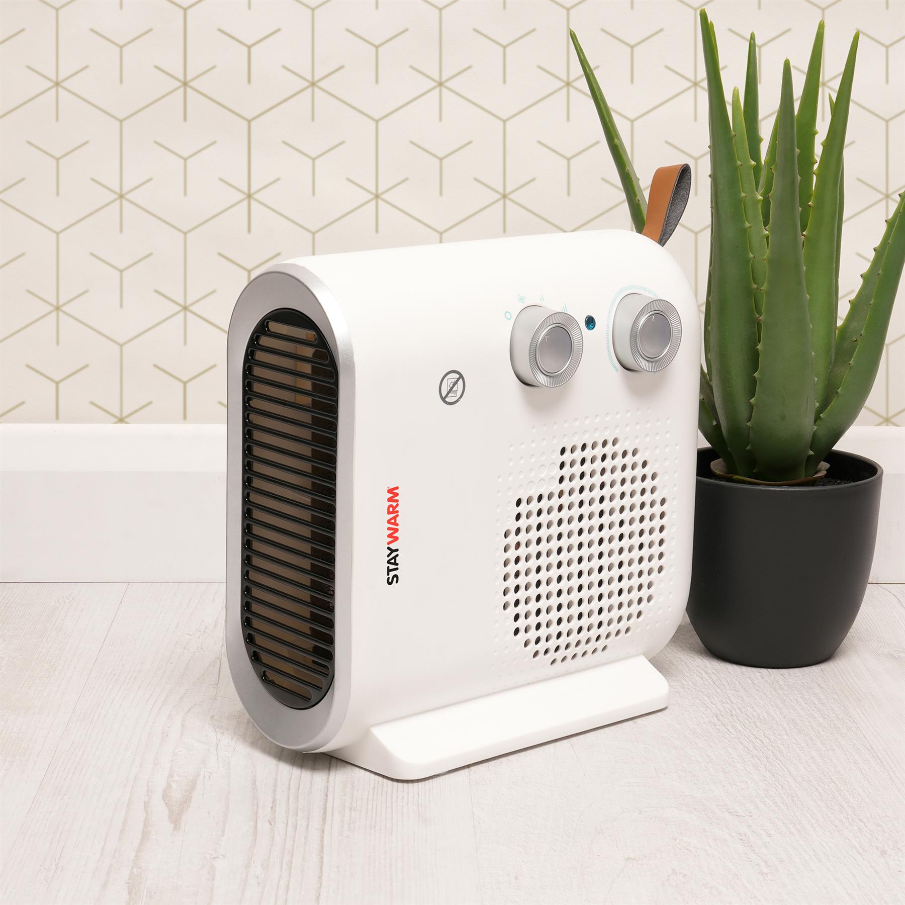 STAYWARM Stand- und Flachbett-Heizlüfter mit 2 Heizstufen - Bild 10 von 28