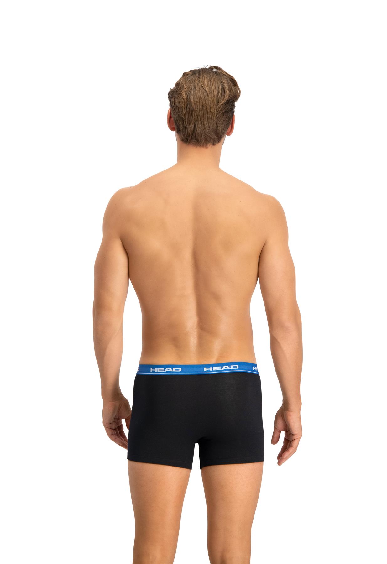 HEAD Boxer Shorts Mens Cotton Stretch Athletic Fit Boxers Underwear (2 PACK) - Picture 18 of 20