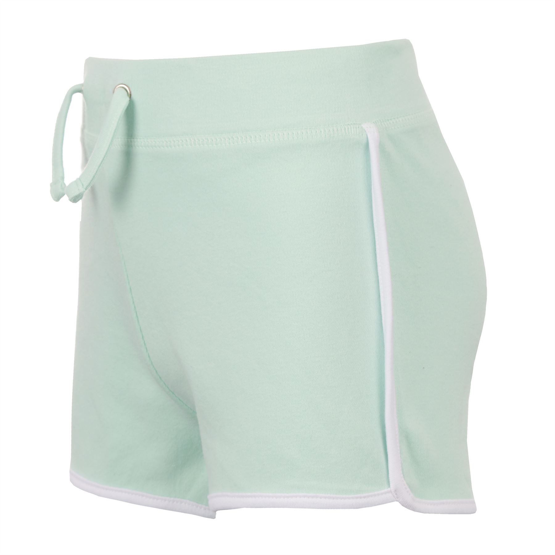 Girls Shorts 100% Jersey Cotton Casual Sports Style Holiday Gymnastic Summer - Picture 8 of 31