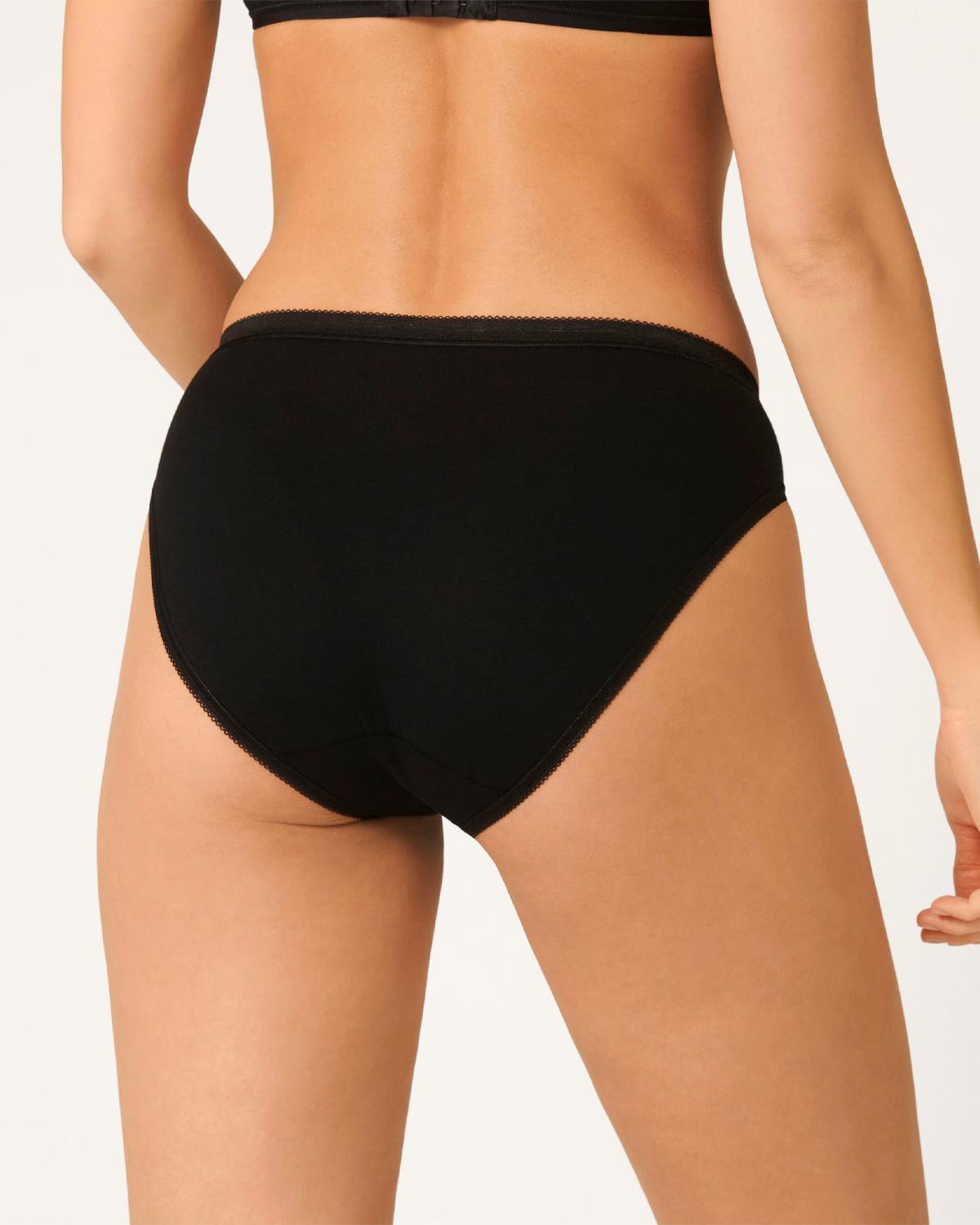 Ropa interior Sloggi Basic+ Tai Brief damas algodón ricas bragas (PAQUETE DE 4) - Imagen 3 de 10