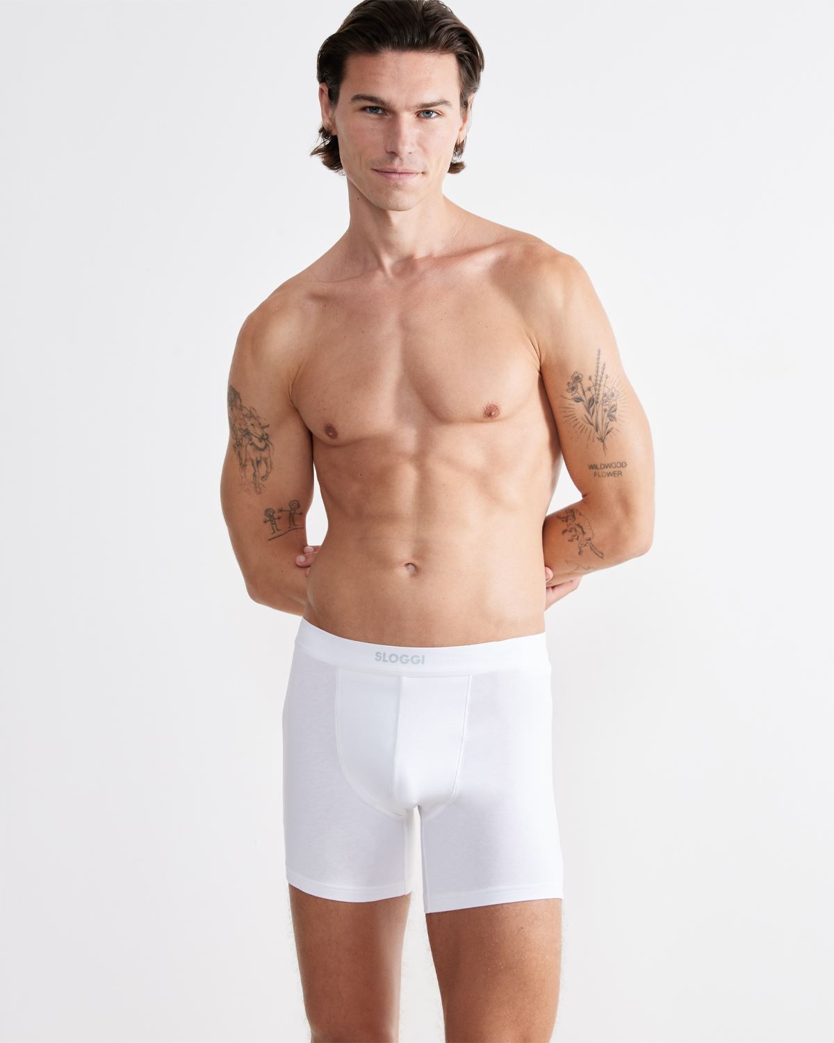 Sloggi Mens 2 Pack EVER Ease Thermoregulating Cotton Blend Boxer Shorts - Picture 10 of 11
